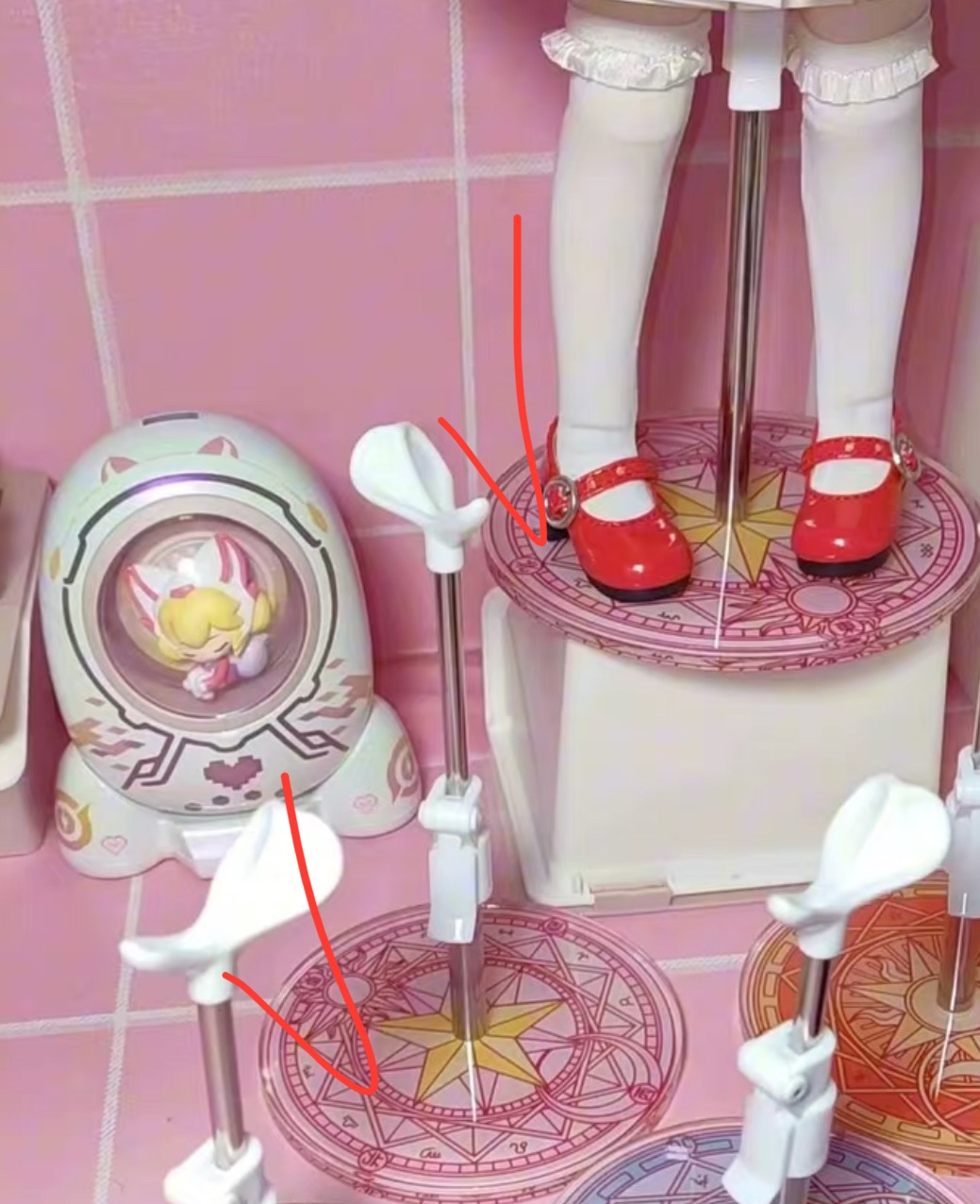 四分小櫻 魔法陣 支架