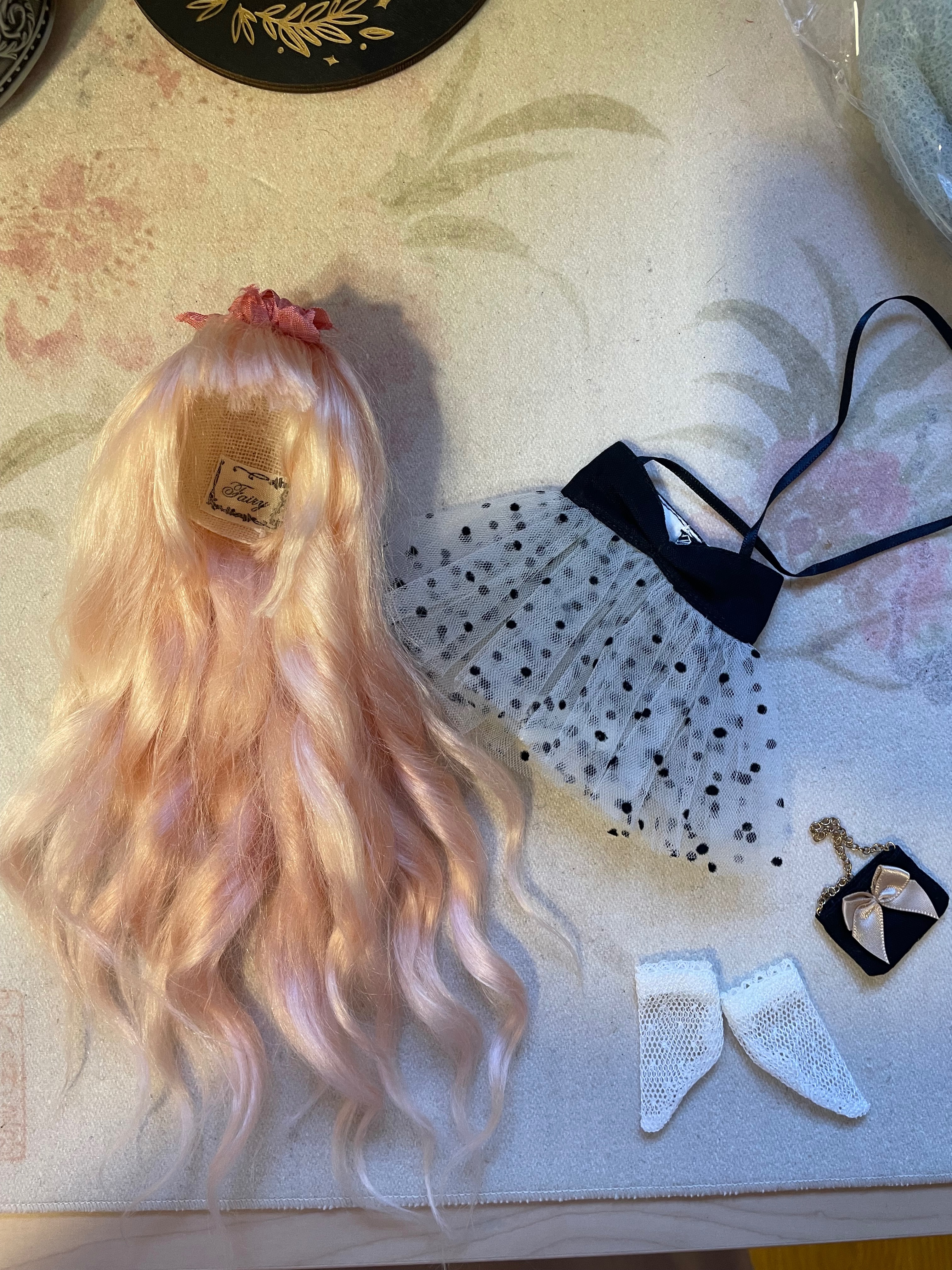 六分 假髮 娃衣 套組
