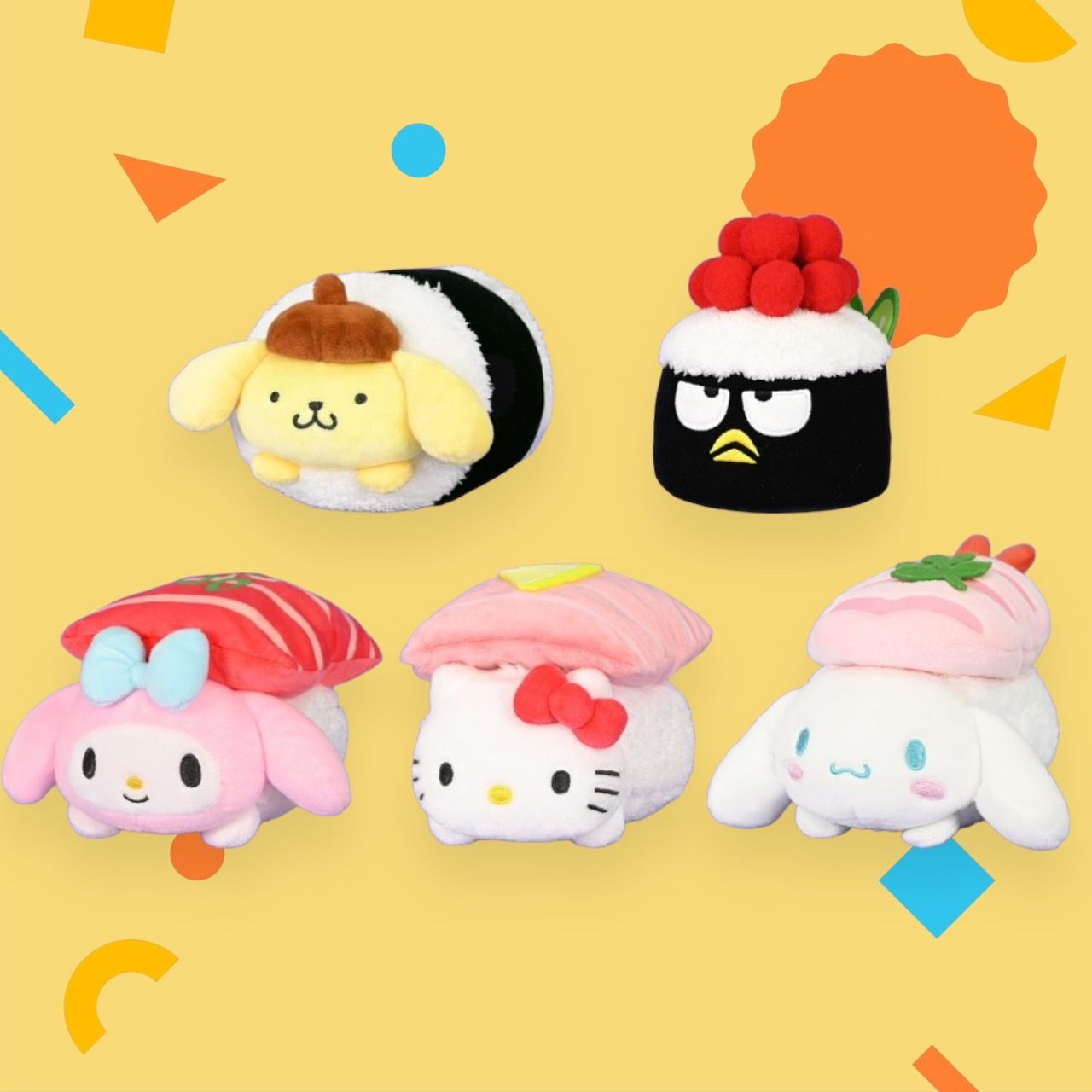 薴萌樂園🌺6吋扮壽司系列玩偶