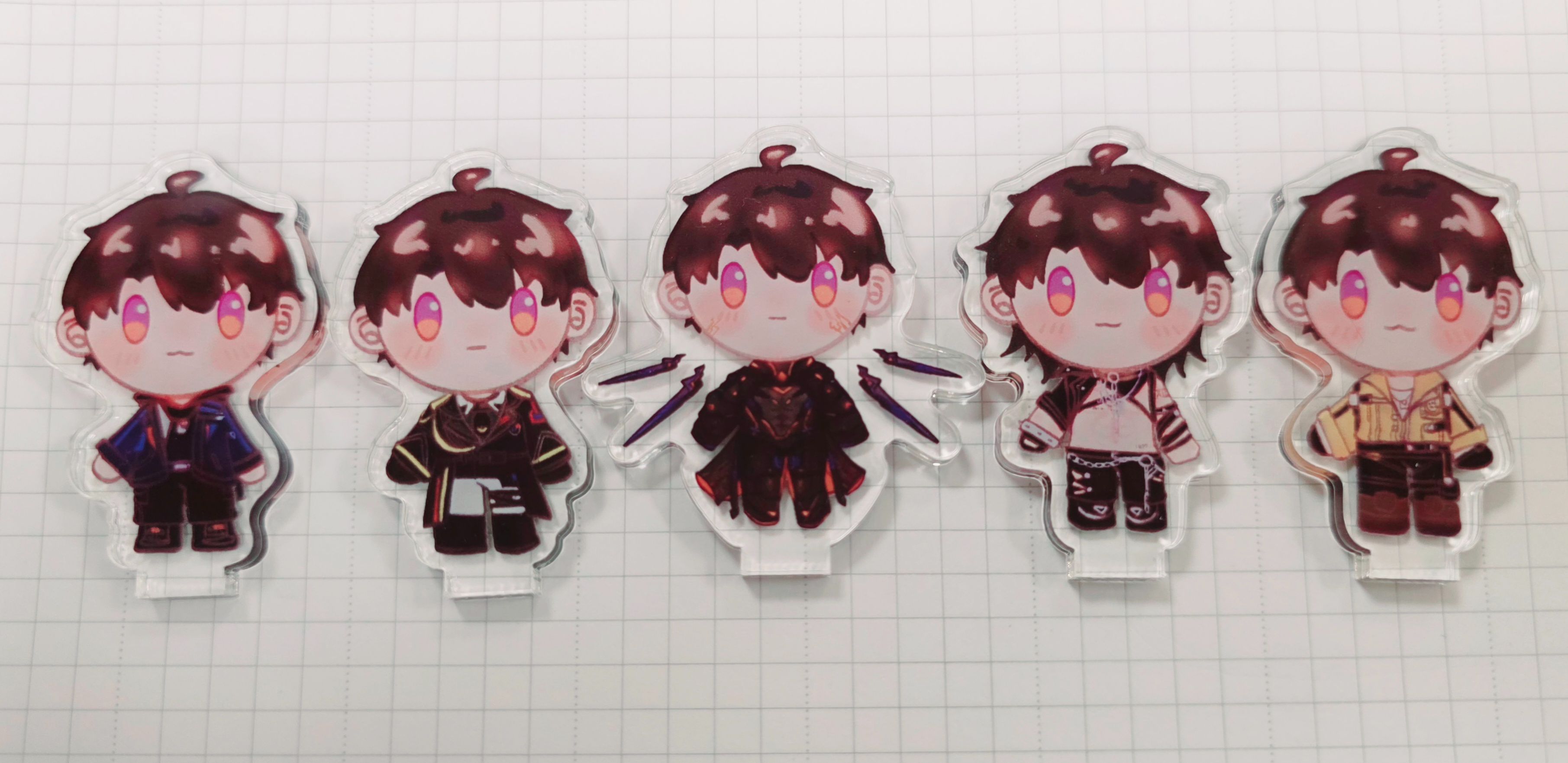 夏以晝QQ小立牌印章