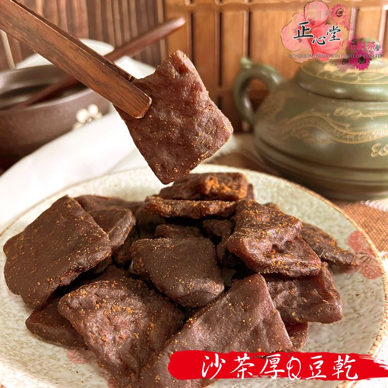 厚Q乾 350克 沙茶/辣味/蒜味厚Q乾/蒜茸滷條豆乾 豆乾 年貨大街