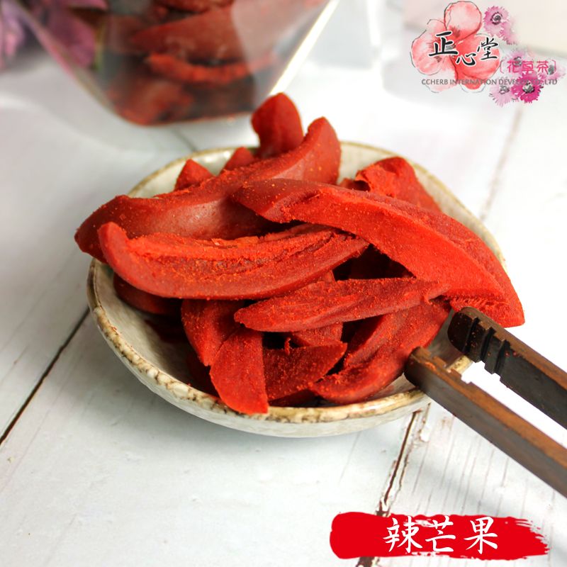 香辣芒果 200克 辣味芒果 辣芒果 芒果乾 紅芒果 蜜餞