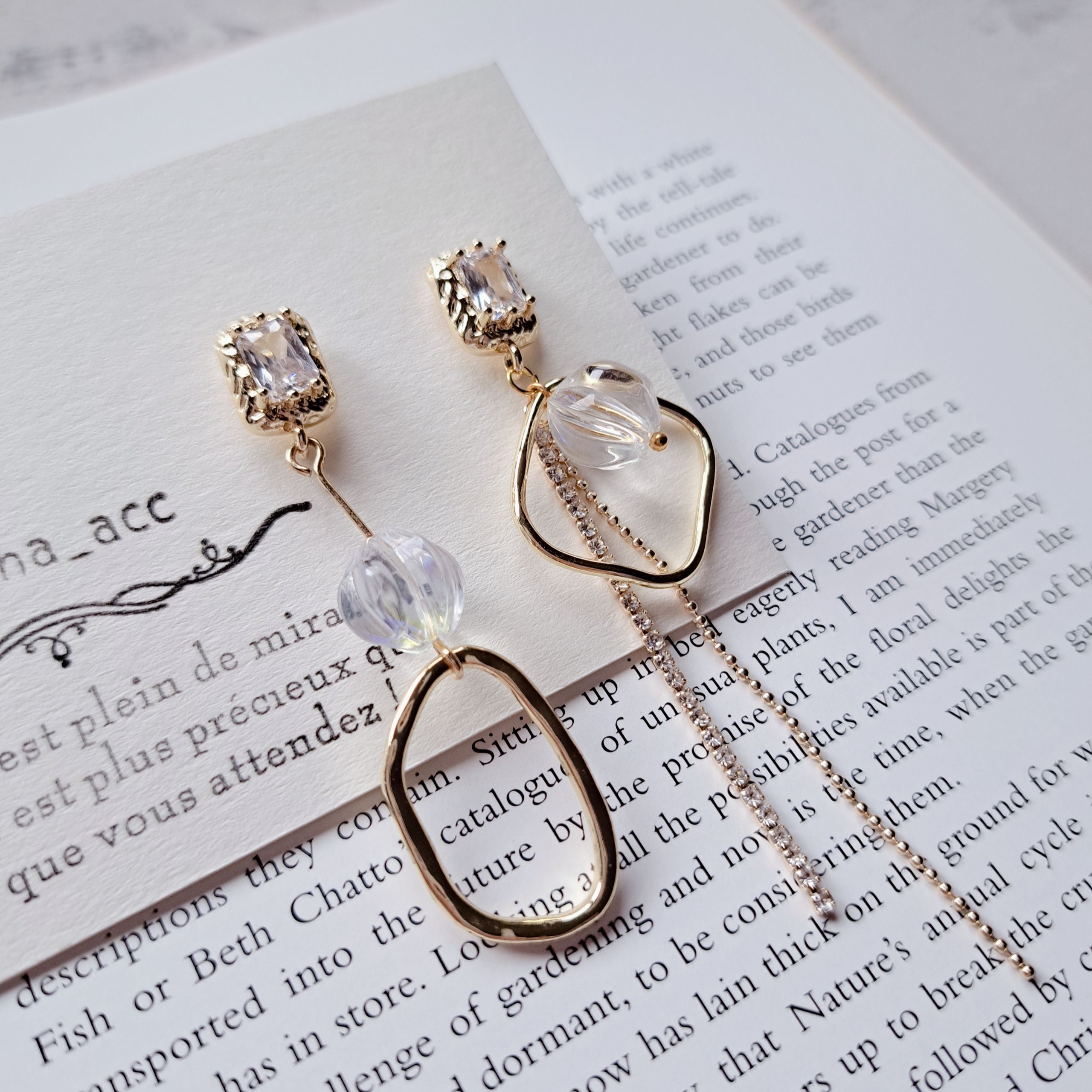 ＜市集限定＞不對稱幾何設計耳環