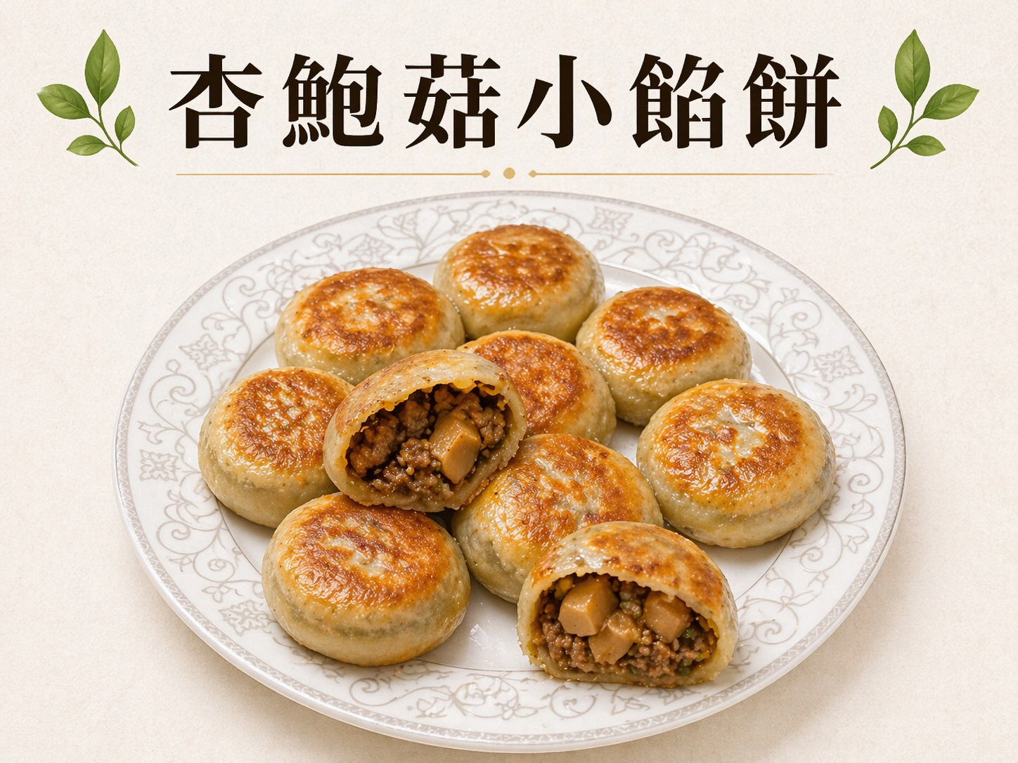 杏鮑菇小煎餅
