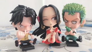 （現貨）海贼王摩托車裝飾品小玩偶公仔