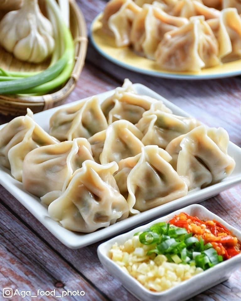 朱佳。煮呷餐館冷凍水餃（高麗菜蝦仁水餃）