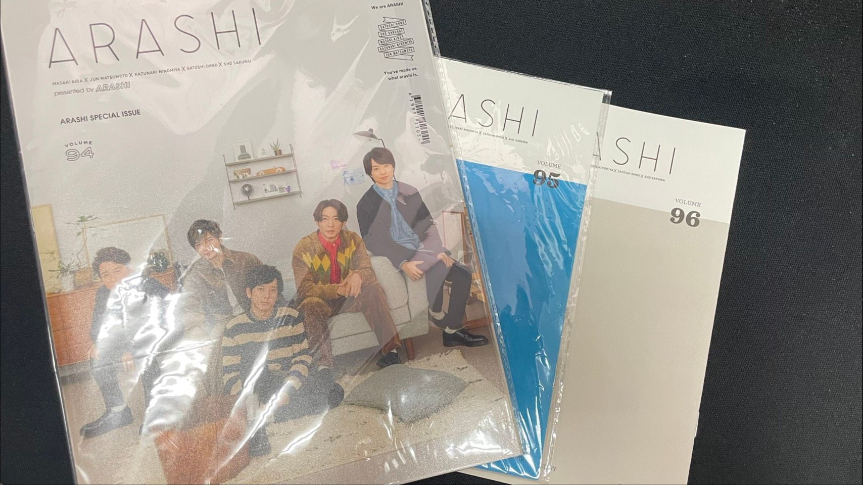 嵐／ARASHI/ 會刊 84-86、88-89 、【94-96-不拆售】