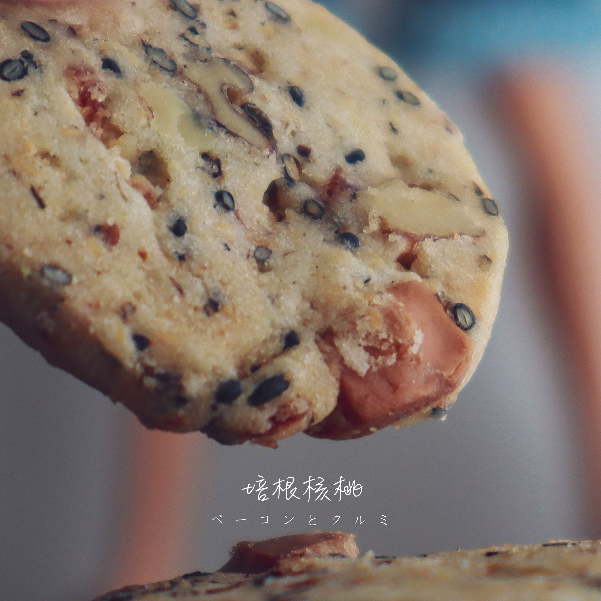 【湘禾烘焙坊】培根核桃起司餅乾（65g/250g）手工餅乾