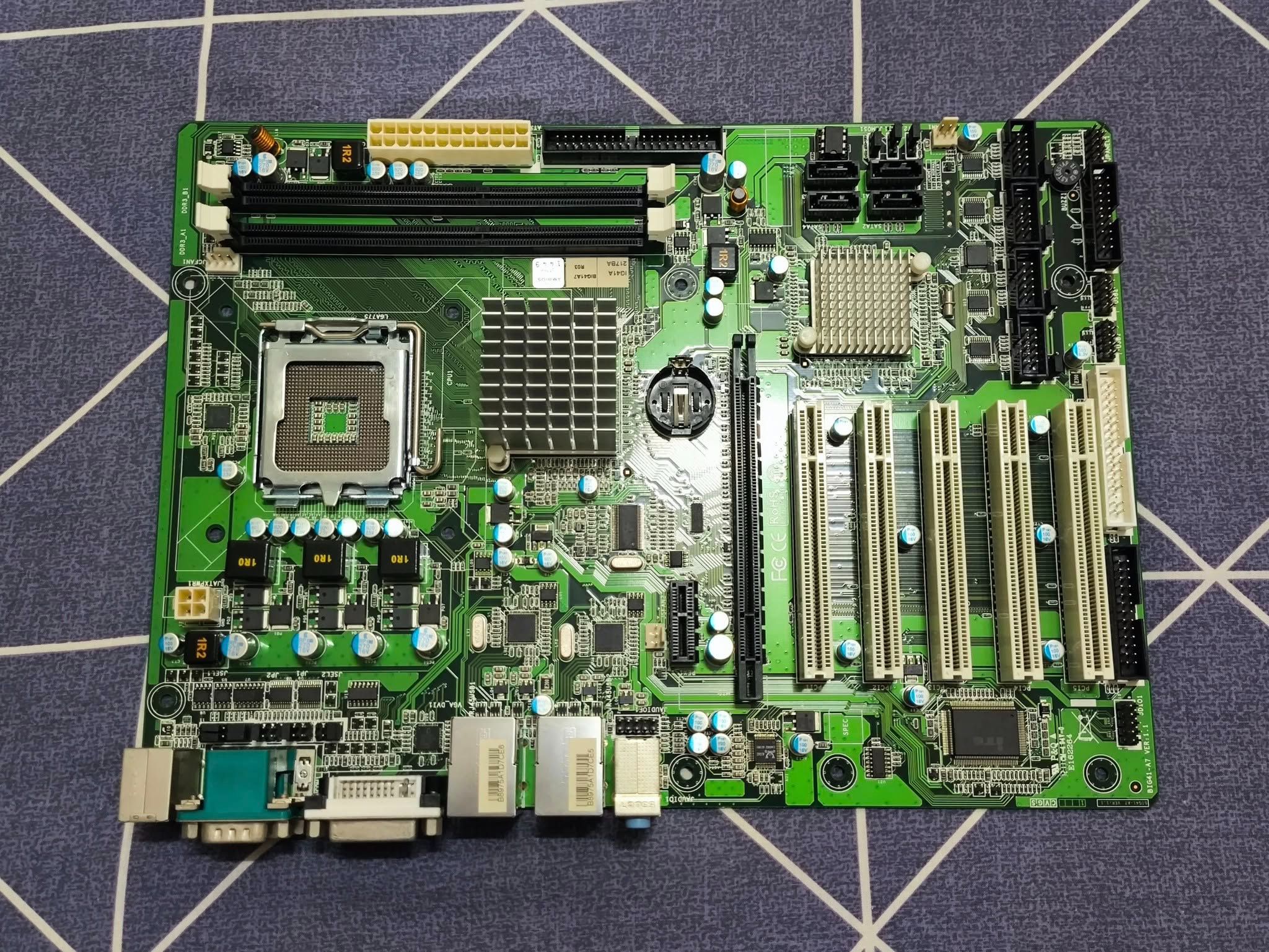 二手 775 775腳位  主板 使用DDR3 雙網口 BIG41A7