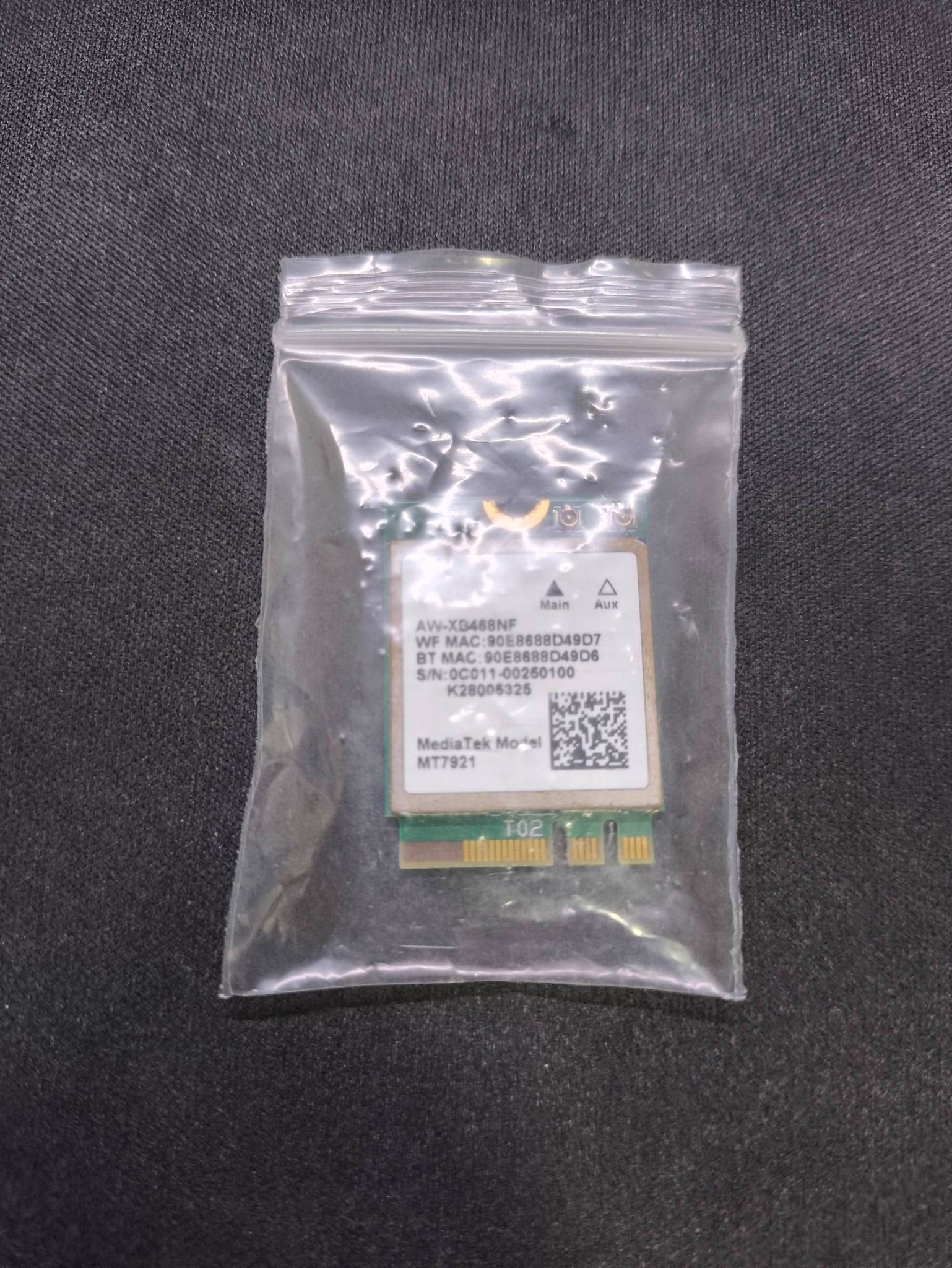 聯發科7921 wifi6 網卡