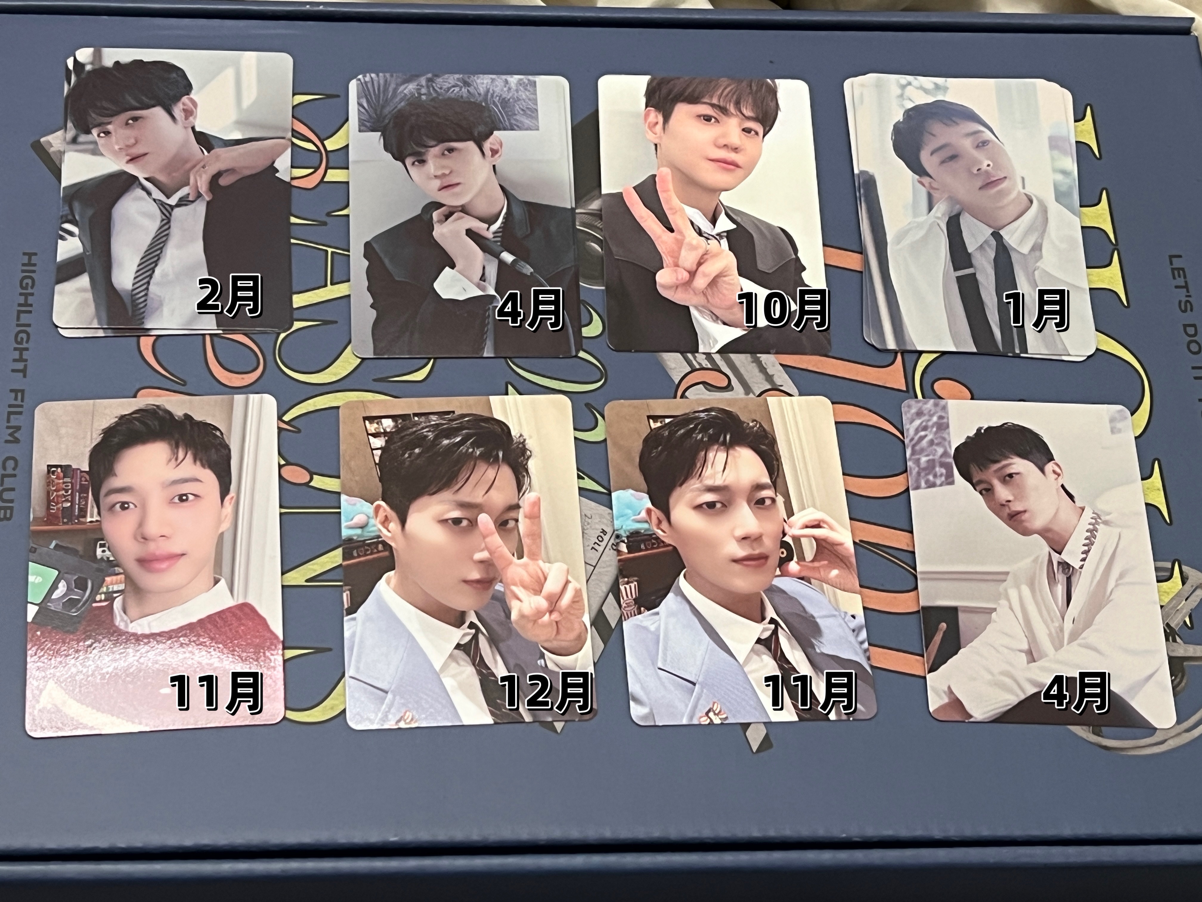 2024年曆隨機小卡