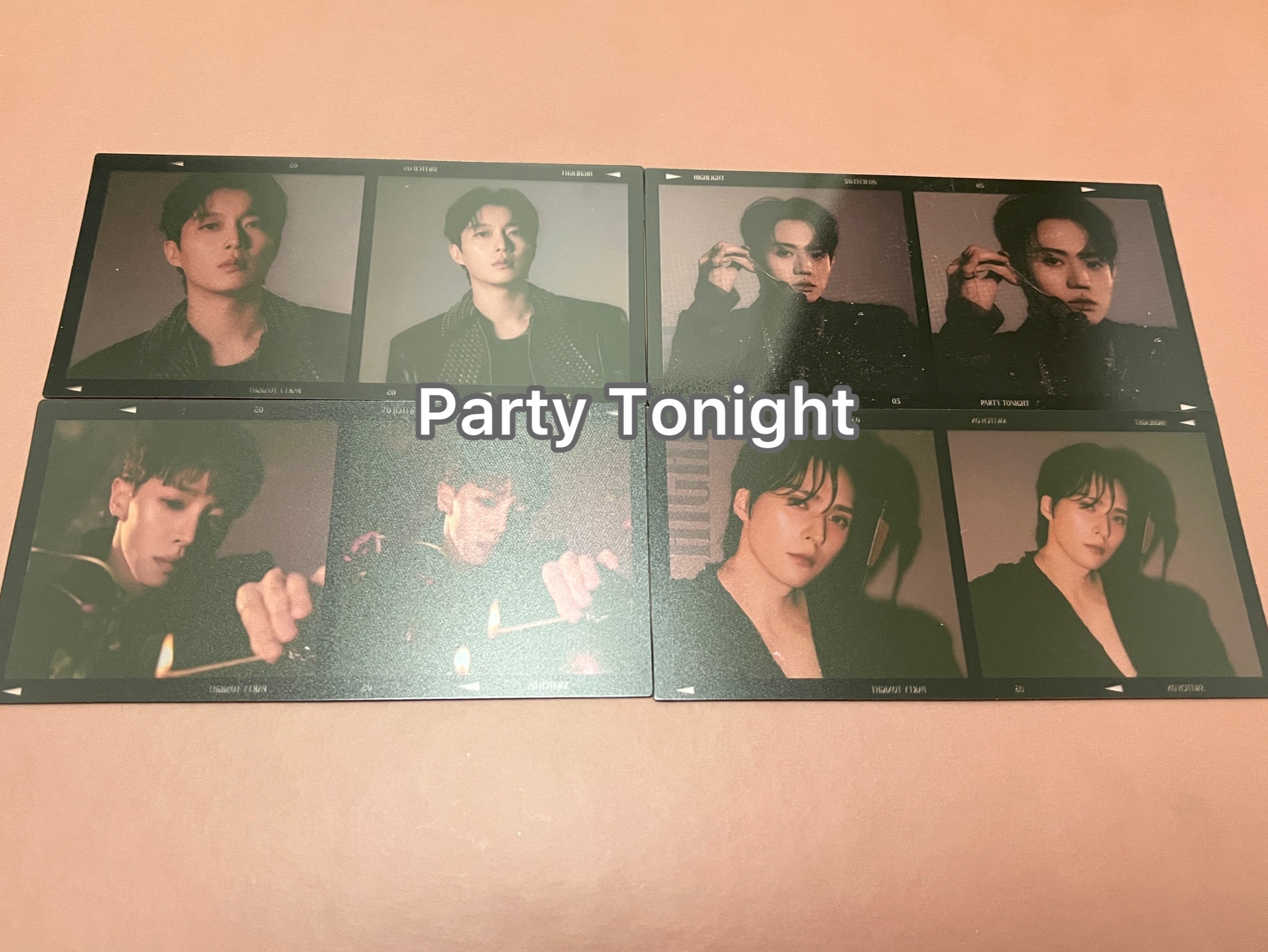 SWITCH ON 專輯配置 膠片