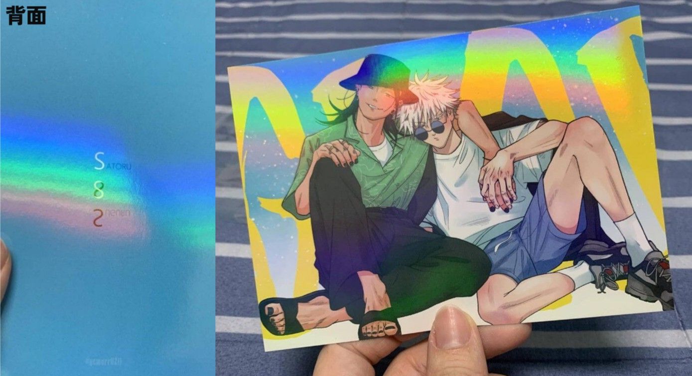 覆膜雙面明信片