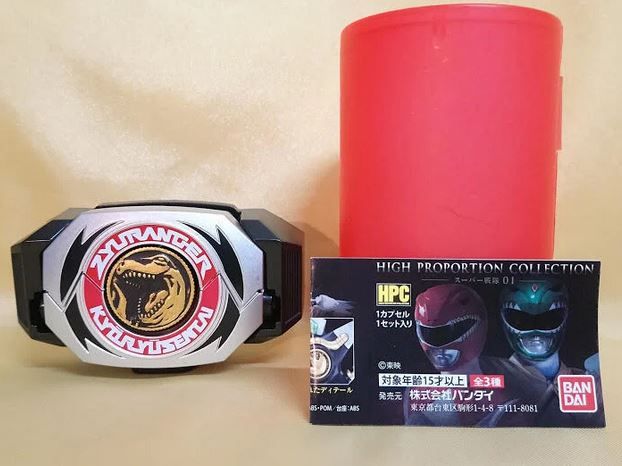 [熊貓] HPC 金剛戰士 恐龍戰隊 紅衣 特攝 變身道具