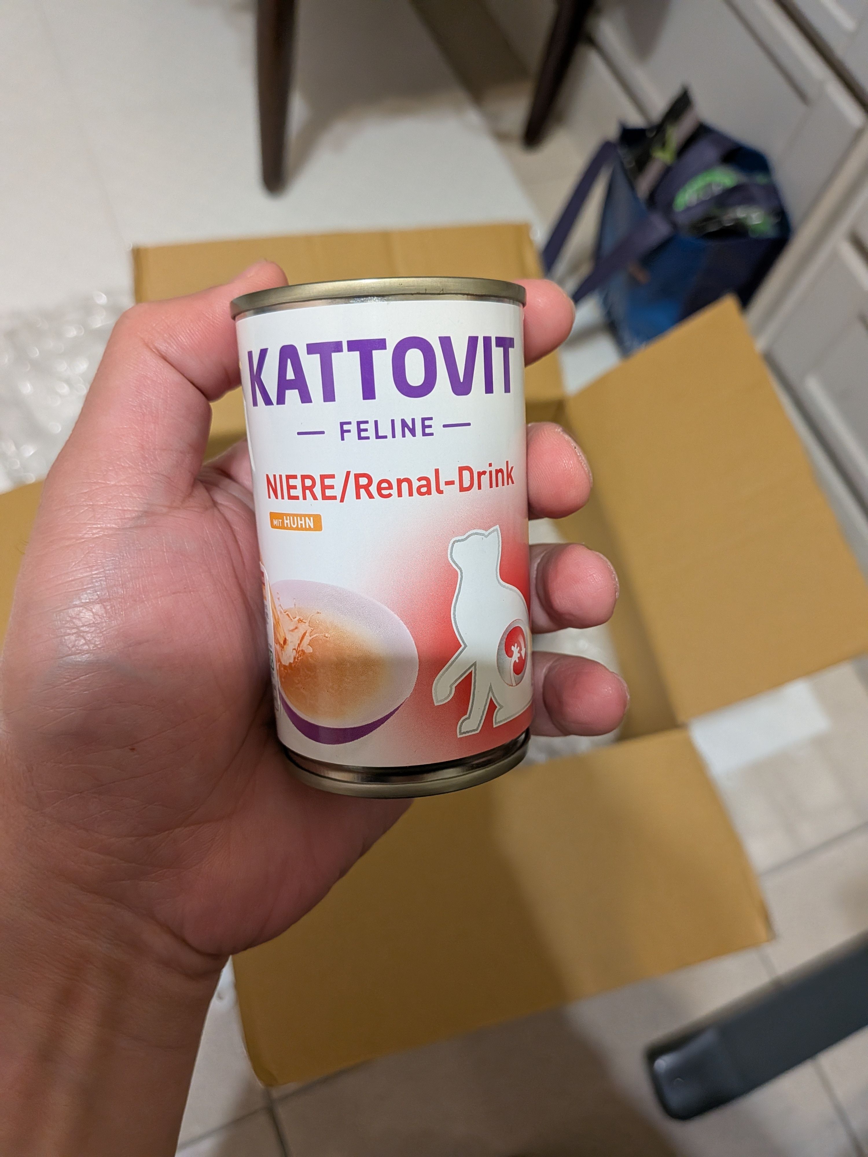 【Kattovit 康特維】貓咪罐 - 營養肉汁 135ml 腎