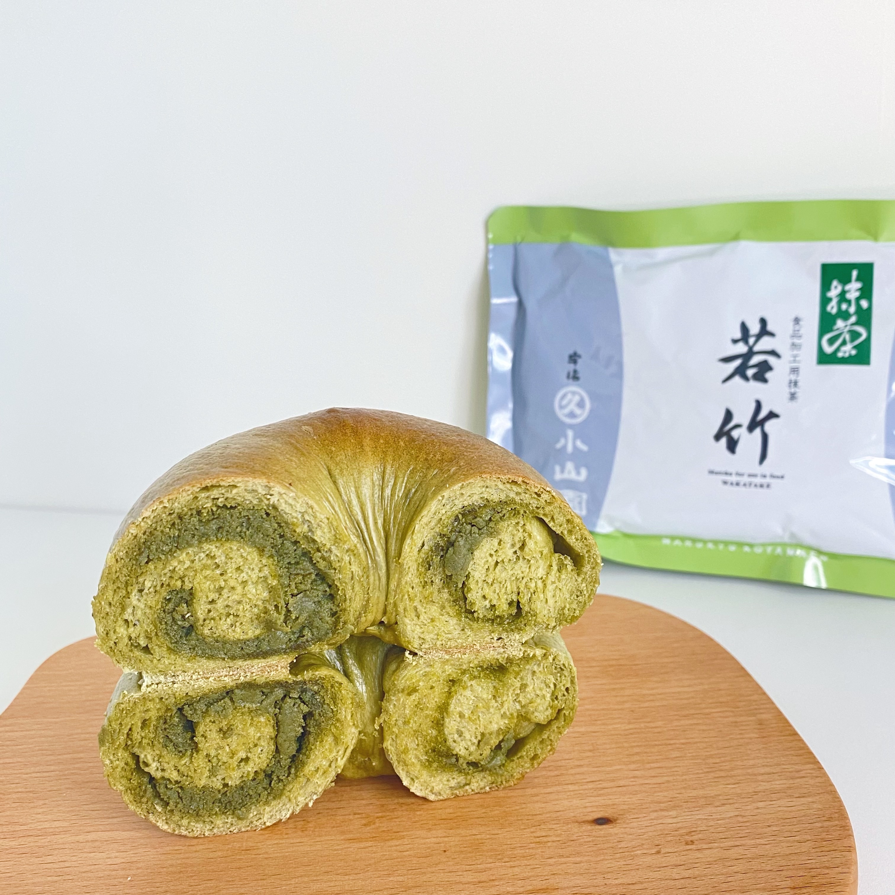 小山園抹茶奶酥貝果