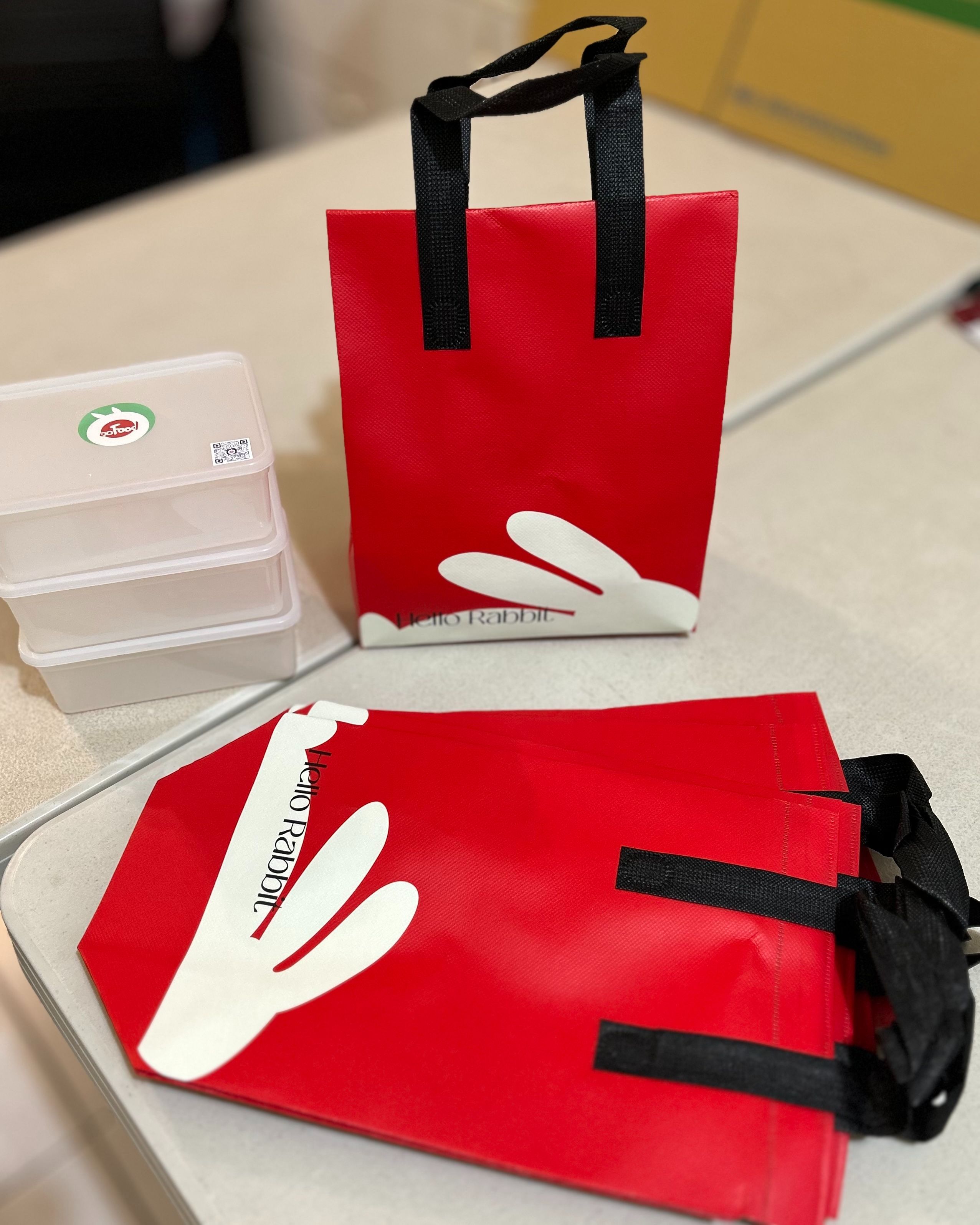 送禮用：保溫提袋＆不銹鋼兩用叉匙