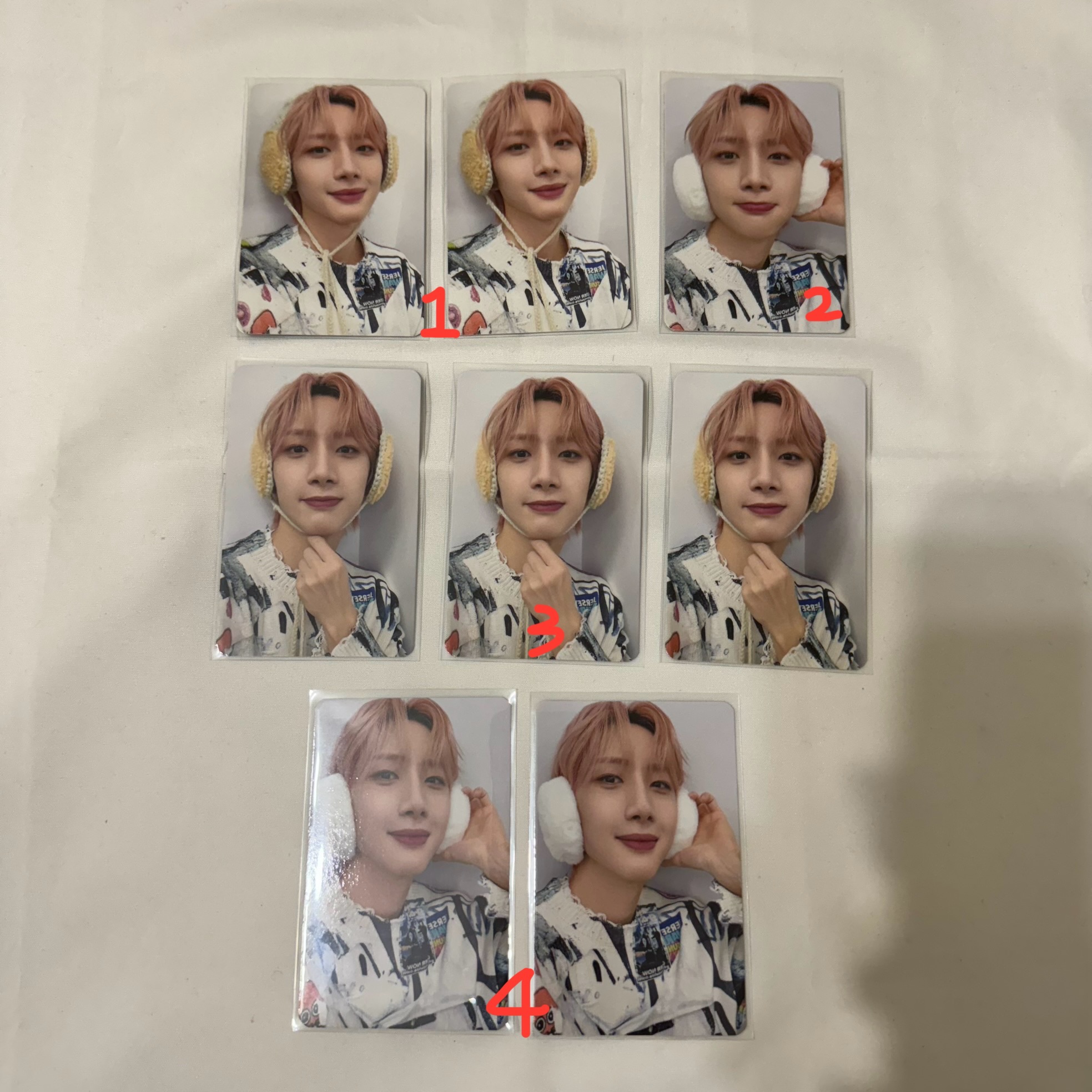 HUI迷你一輯 makestar特典卡