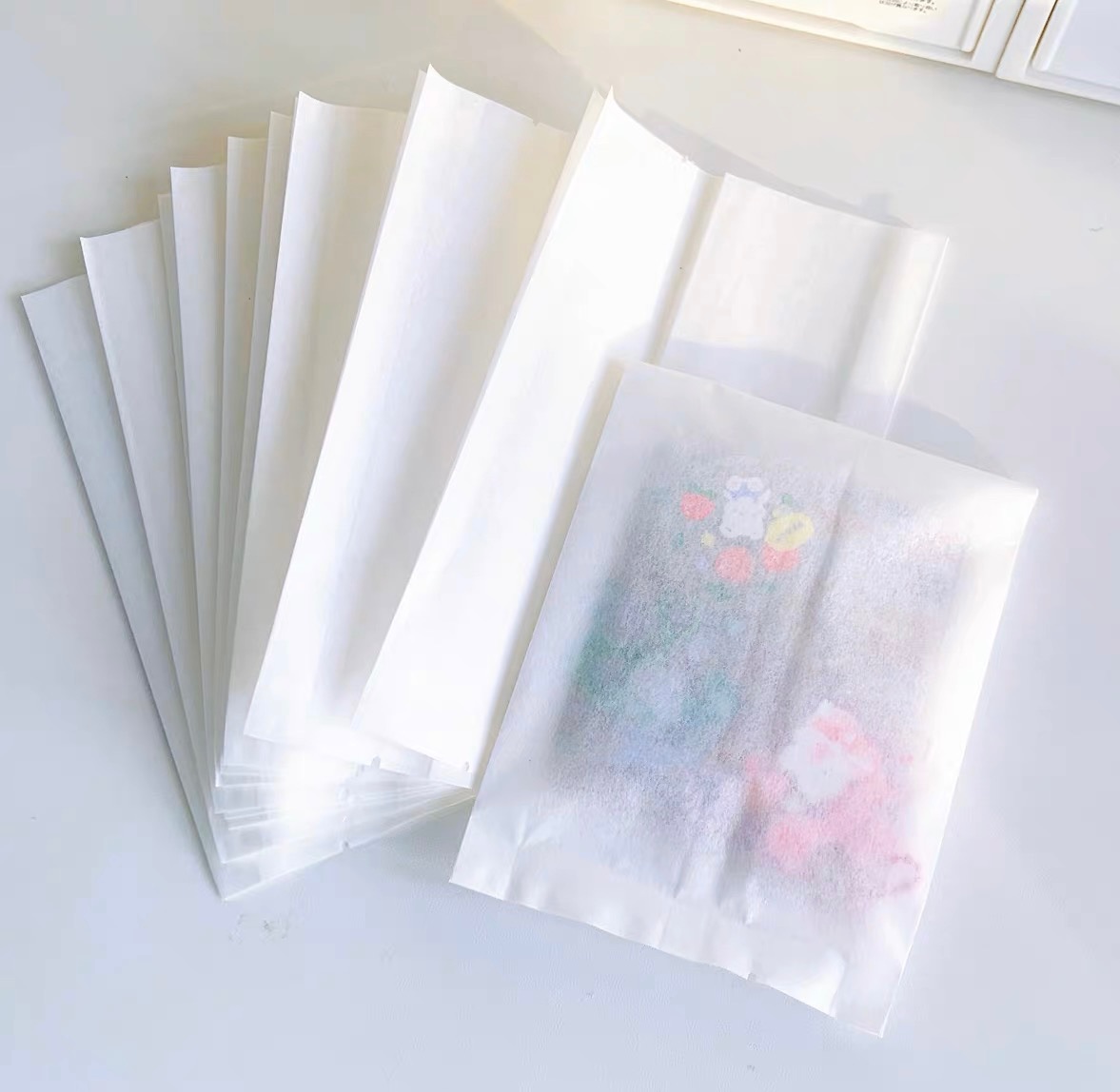 【預購】白色熱封袋（冰麵包袋）