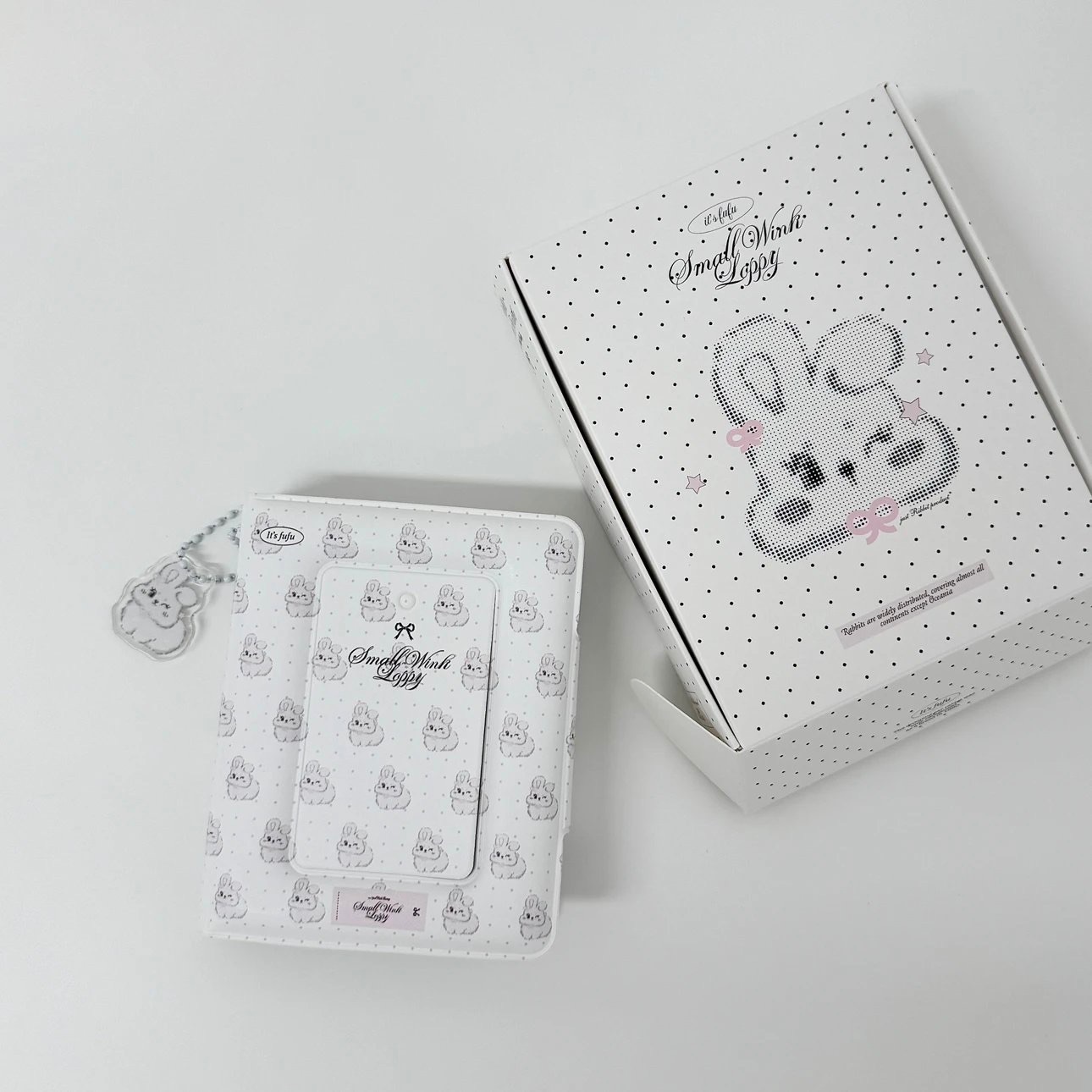 🍒現貨🍒『puff diary』wink兔一宮格卡冊