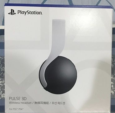 全新 PS5 PULSE 3D 無線耳機組 白 
