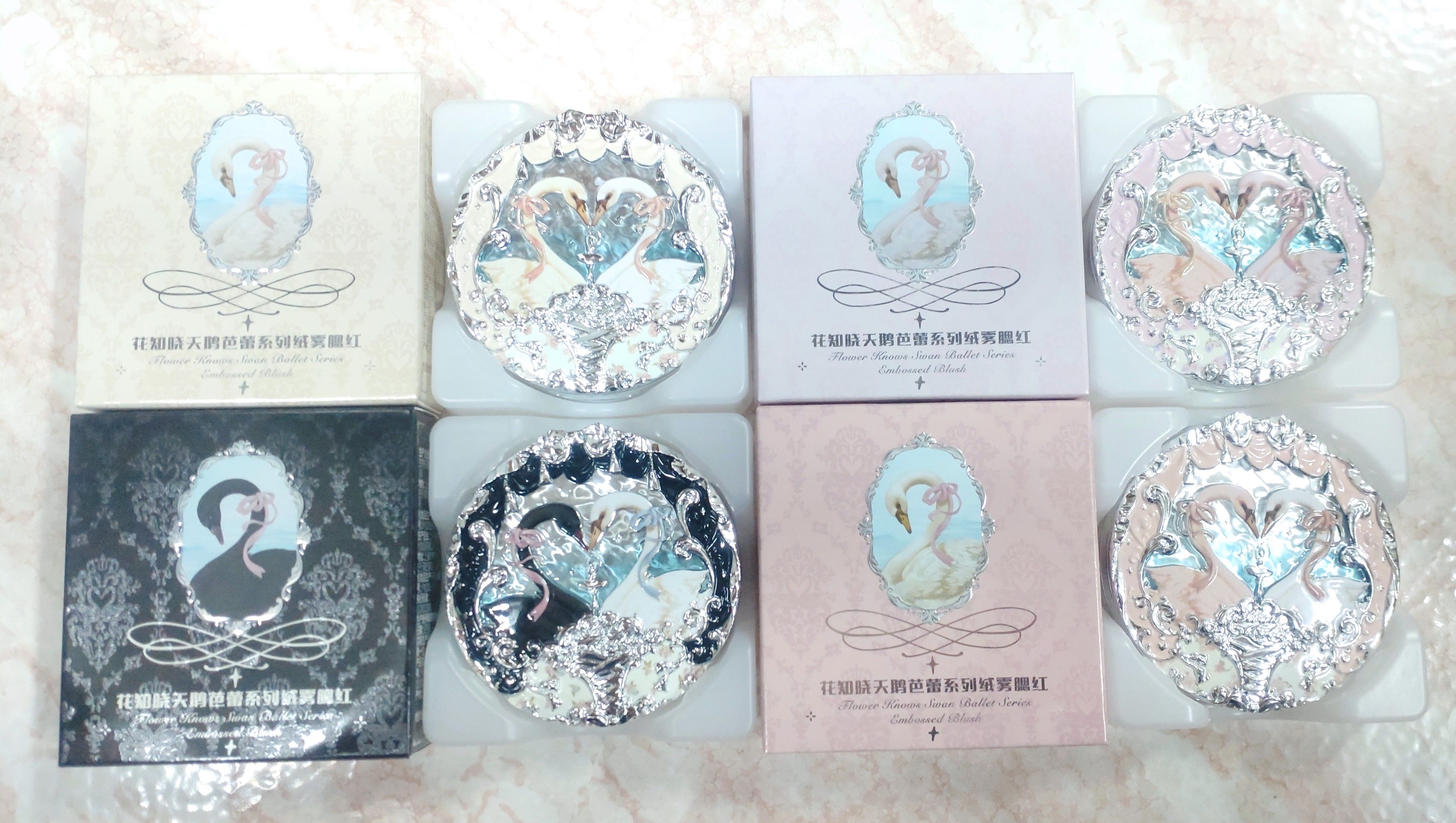 Flower knows 花知曉-天鵝芭蕾系列絨霧腮紅-全新✨