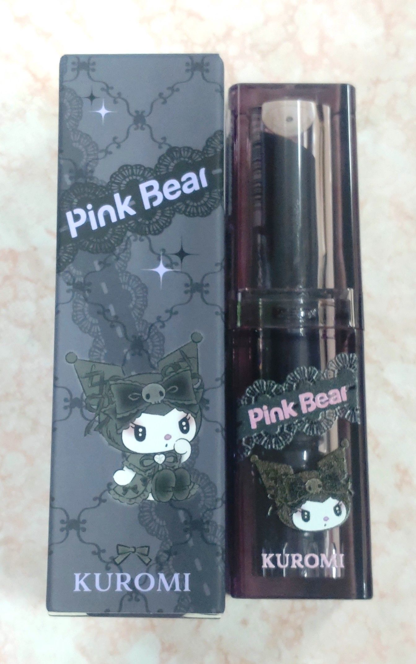 pink bear 皮可熊-少女夢境奶凍水光口紅 美樂蒂 庫洛米 唇釉 唇蜜-全新✨