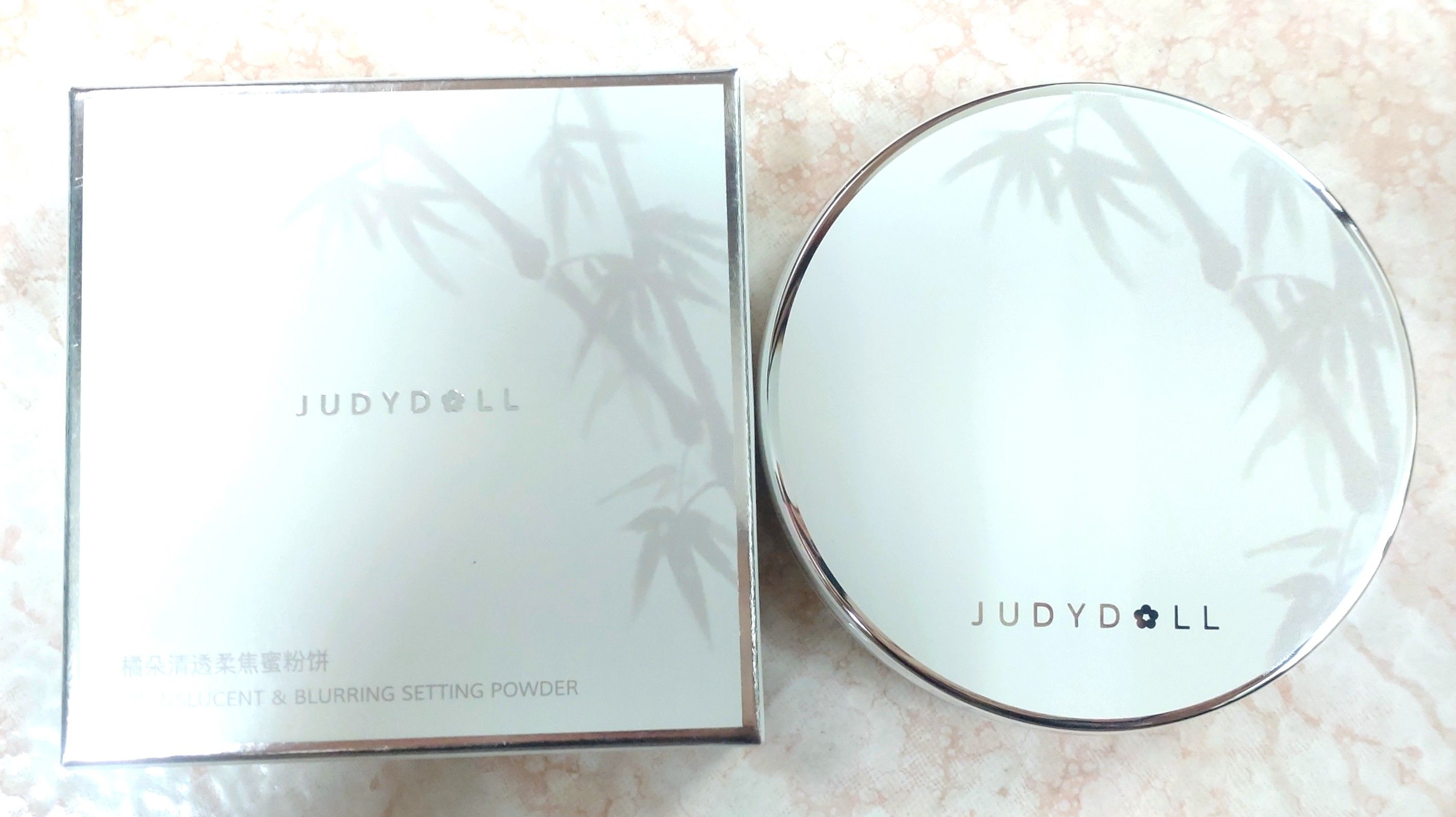 橘朵 Judydoll-清透柔焦蜜粉餅 白開水定妝餅-全新✨