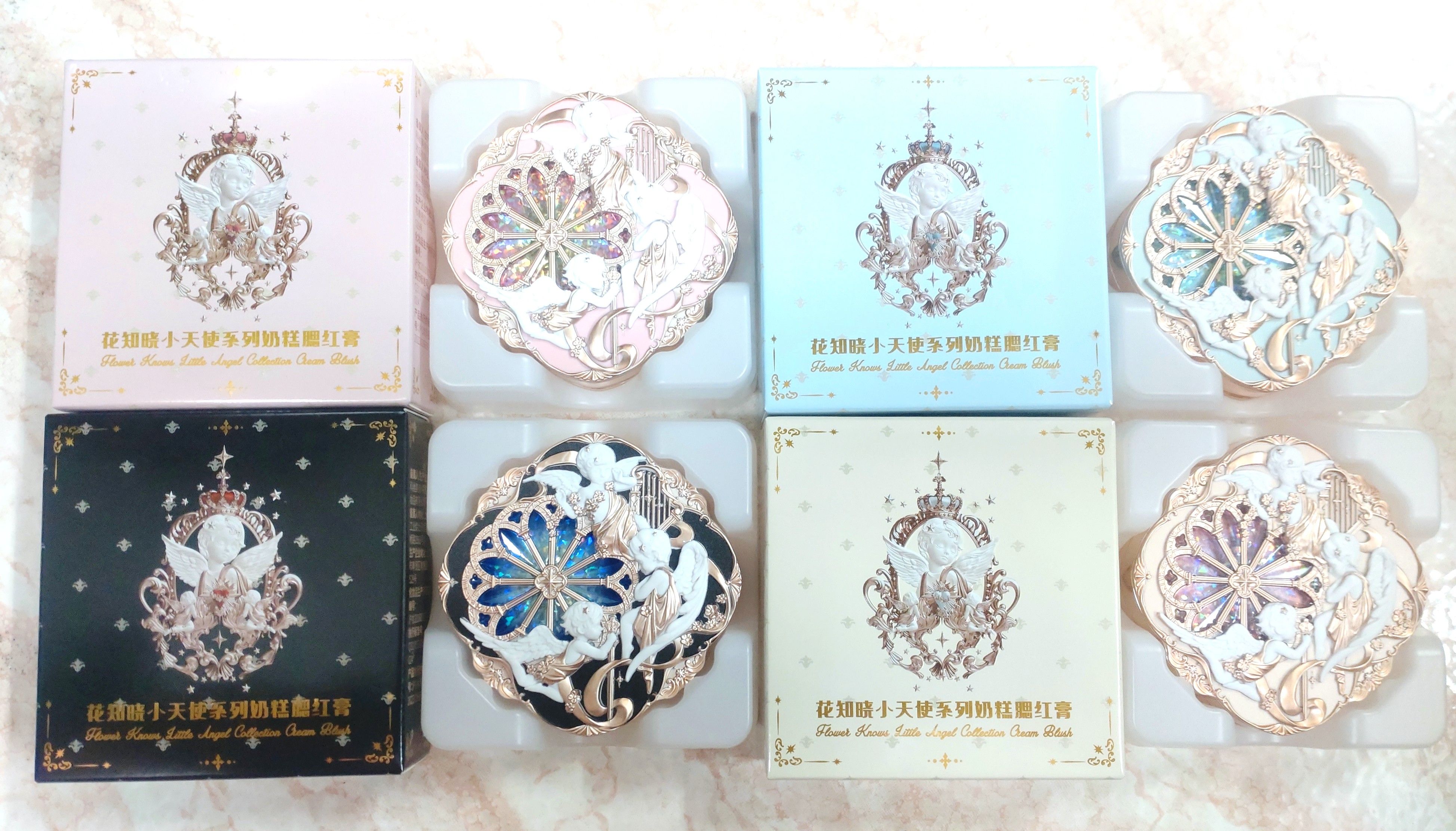 Flower knows 花知曉-小天使系列奶糕腮紅膏-全新✨