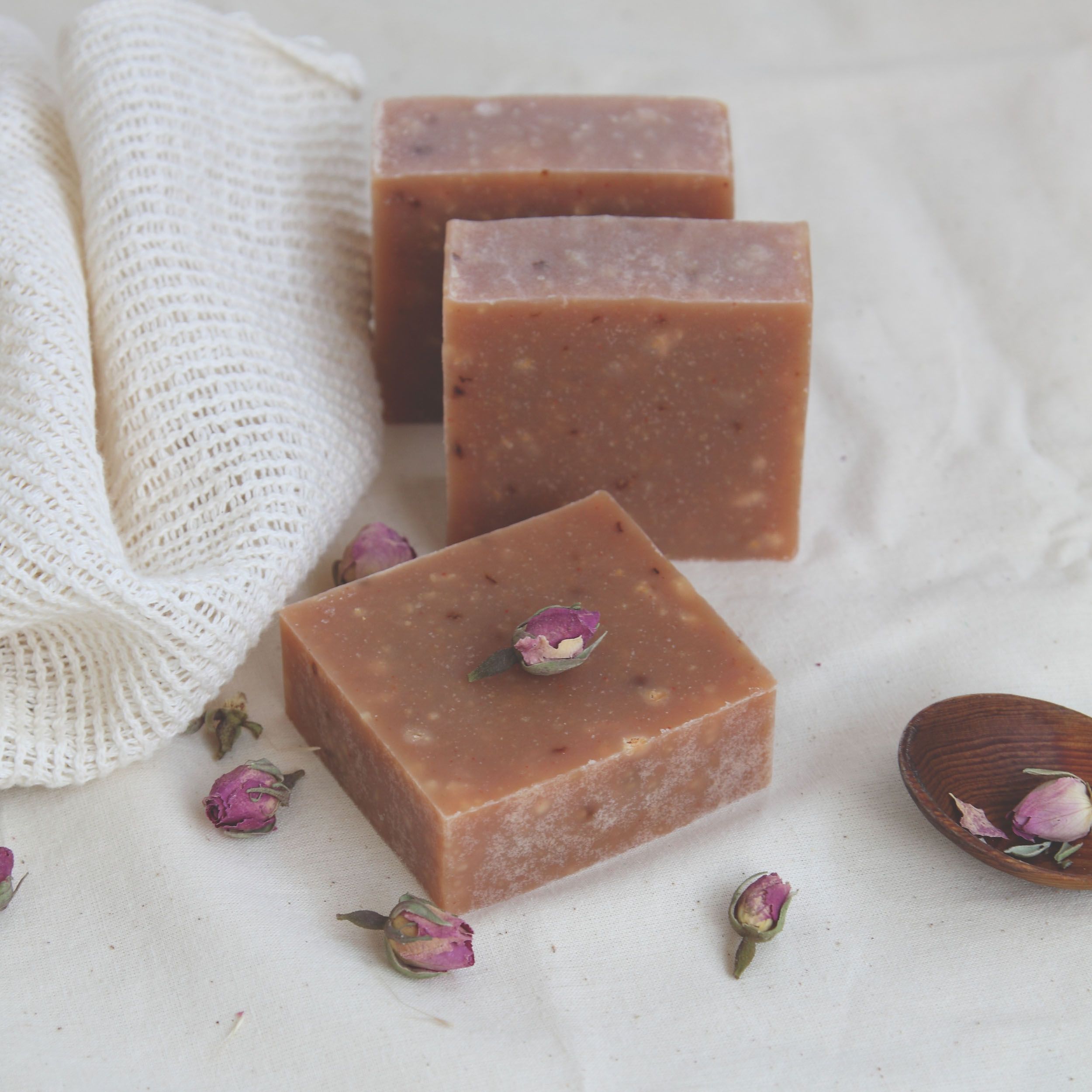 粉紅玫瑰 羊乳皂 洗臉/沐浴..全羊乳