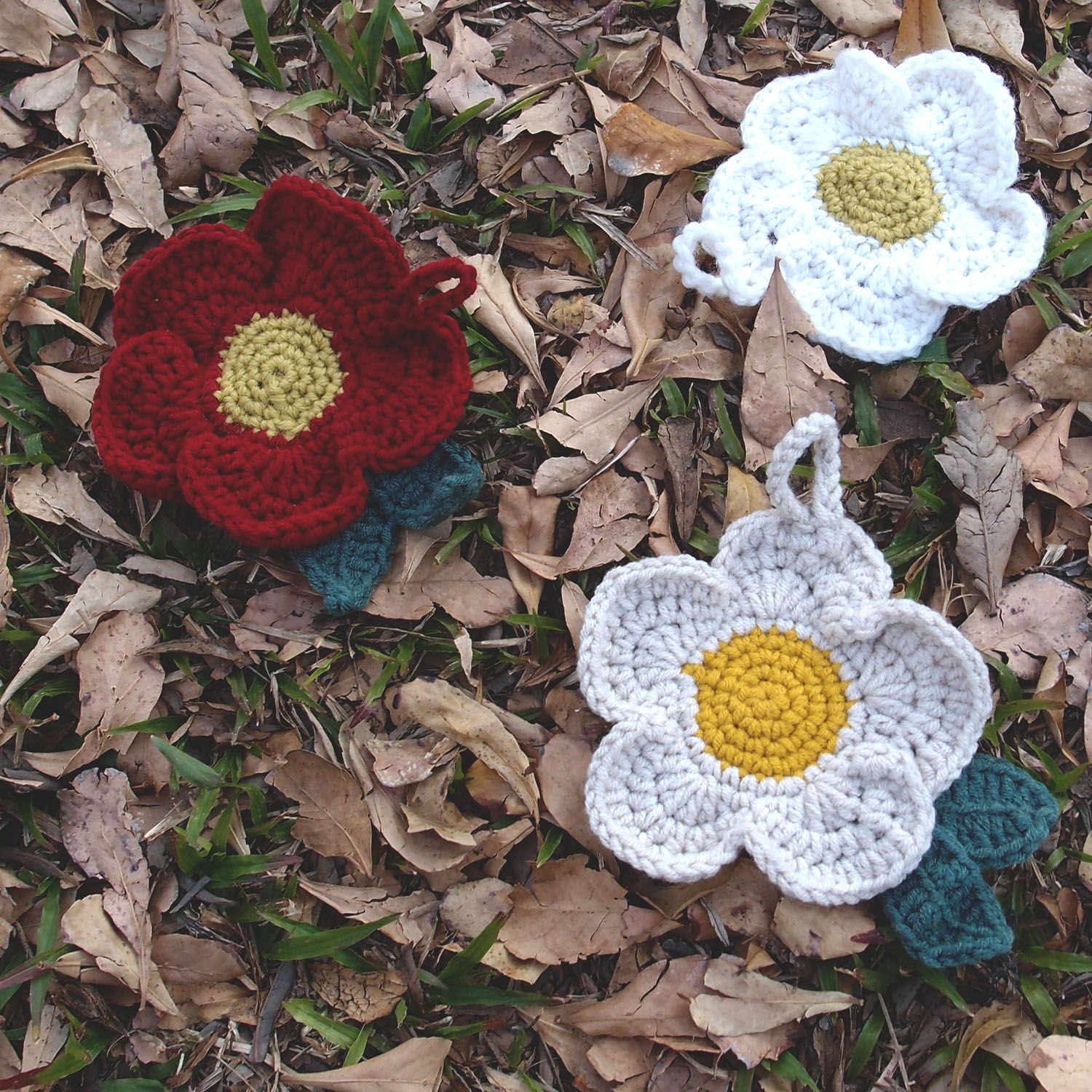 山茶花｜洗碗·杯墊·隔熱·皂墊.掛飾