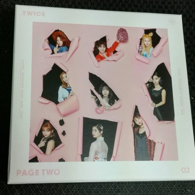 保存如新 Twice page two 迷你二輯 專輯 空專