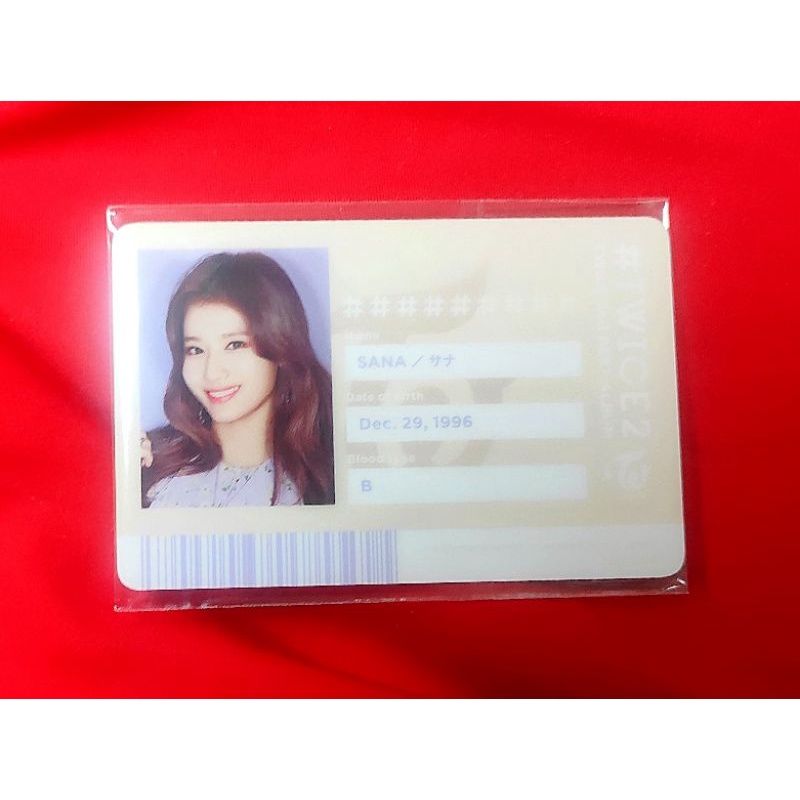 現貨 Twice 日專 twice#2 初回限定A盤 sana ID卡 ID 卡 小卡 卡片 專卡 twice2