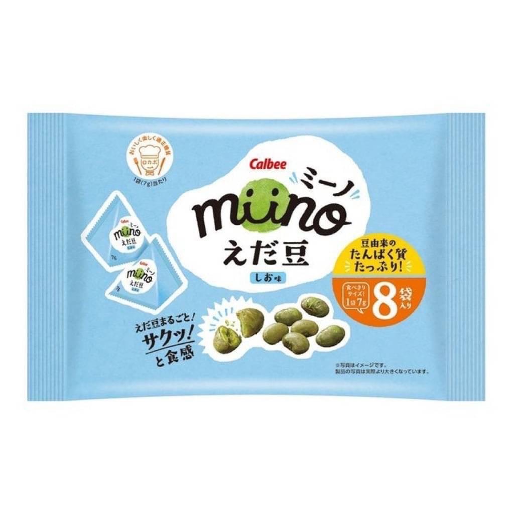 日本Calbee miino鹽味香酥毛豆（全素）