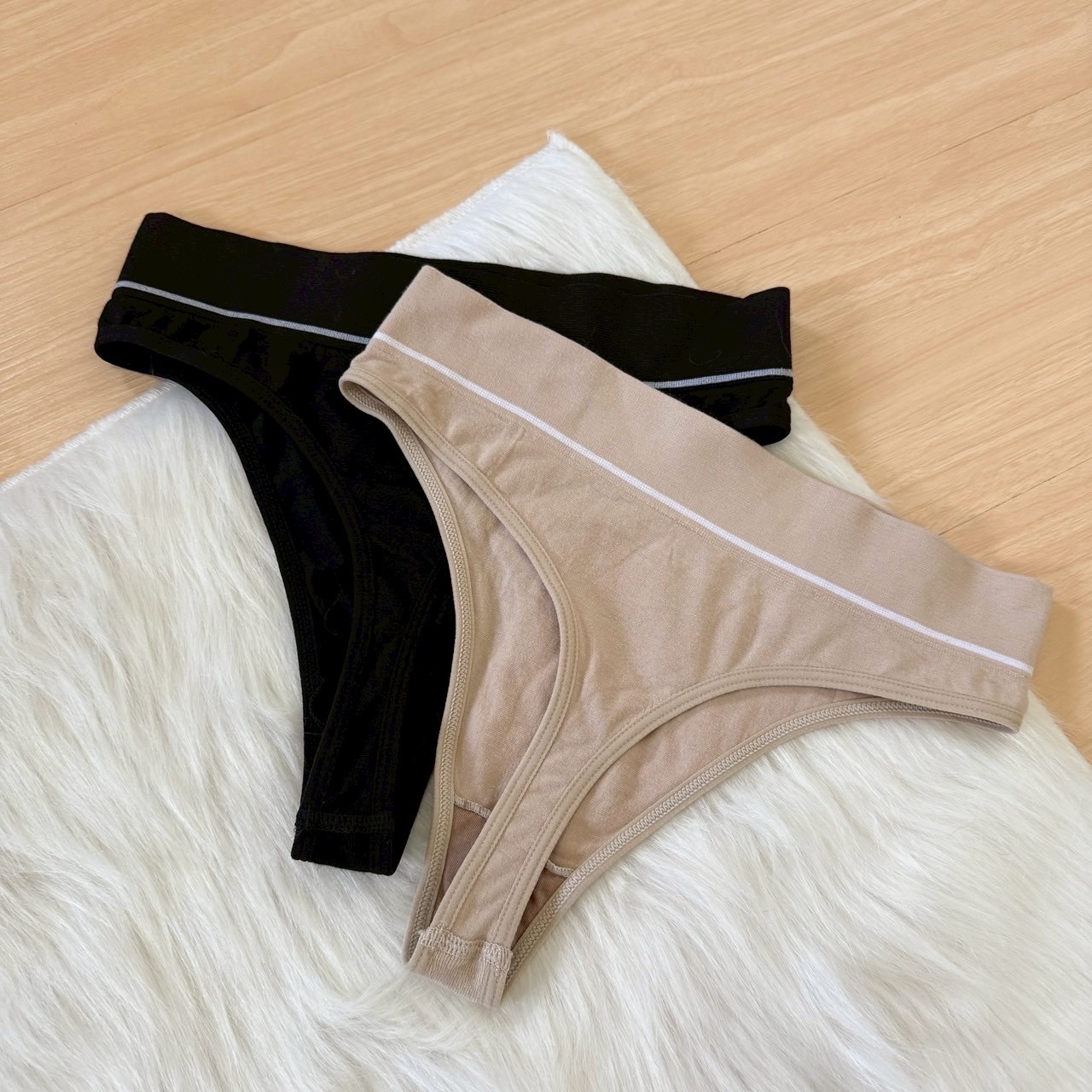 超柔軟包腹丁字褲_分尺寸