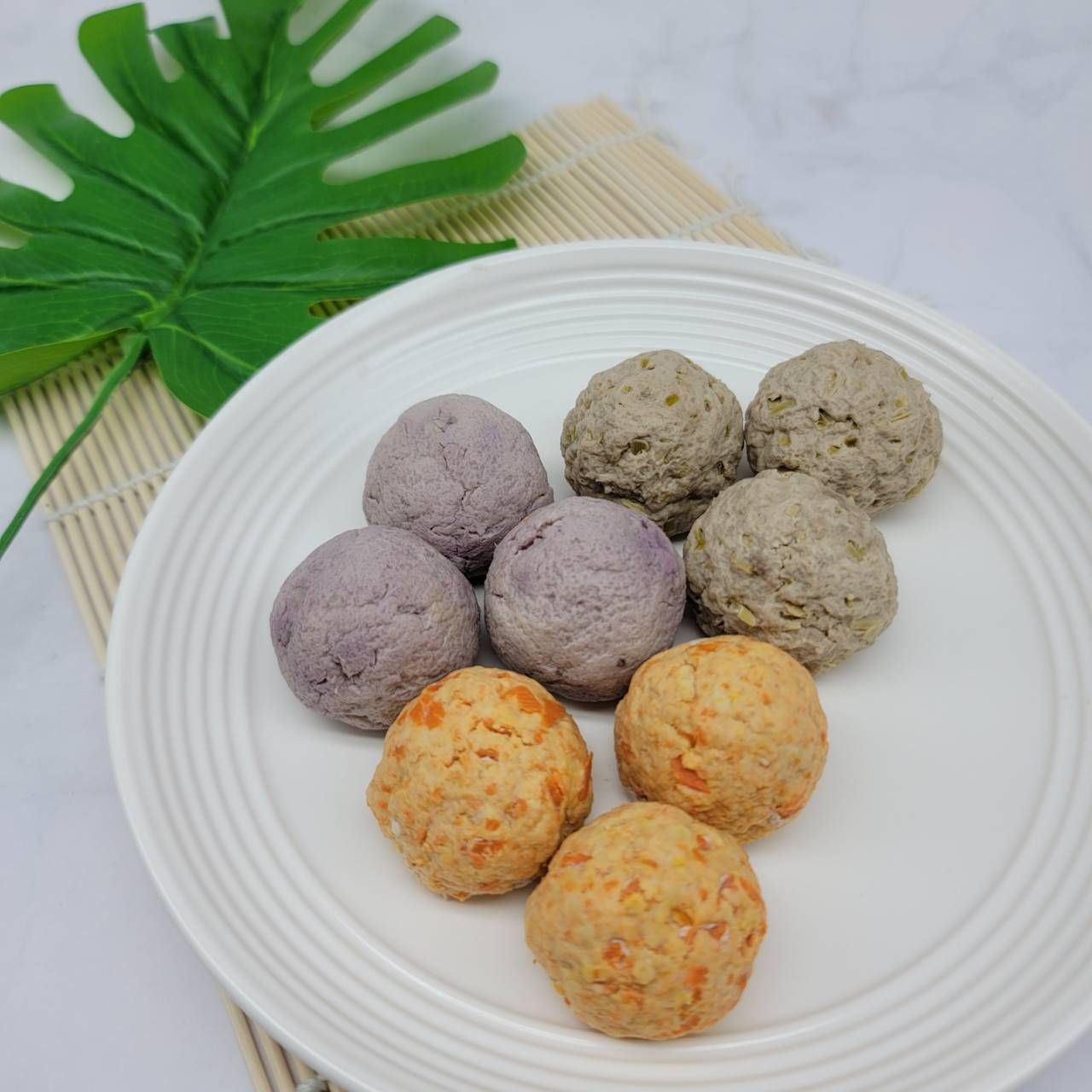 毛孩限定 ~肉肉鮮蔬丸子，最低訂購數量（需同口味）2包，下單數量請按2包。