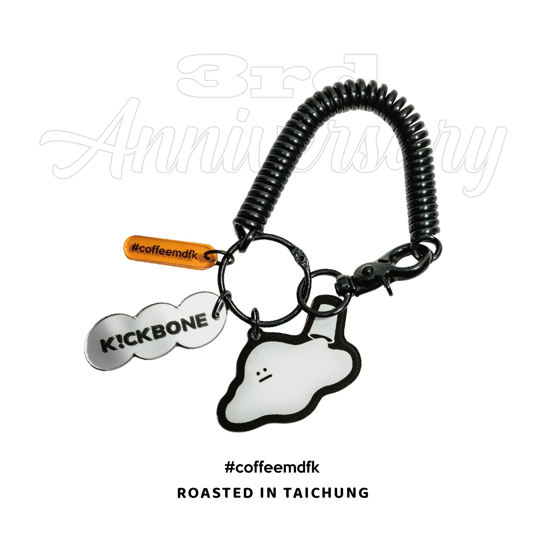 𝗞𝗜𝗖𝗞𝗕𝗢𝗡𝗘  週年鑰匙圈 ｜𝙎𝙤𝙡𝙙 𝙤𝙪𝙩 （ 完售 ）