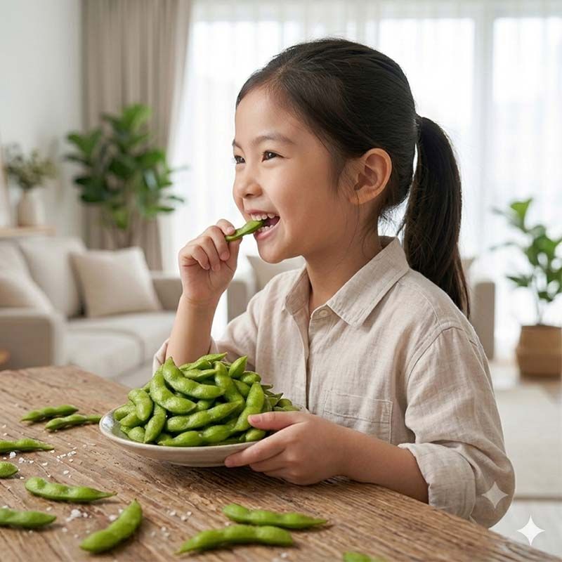 薄鹽毛豆