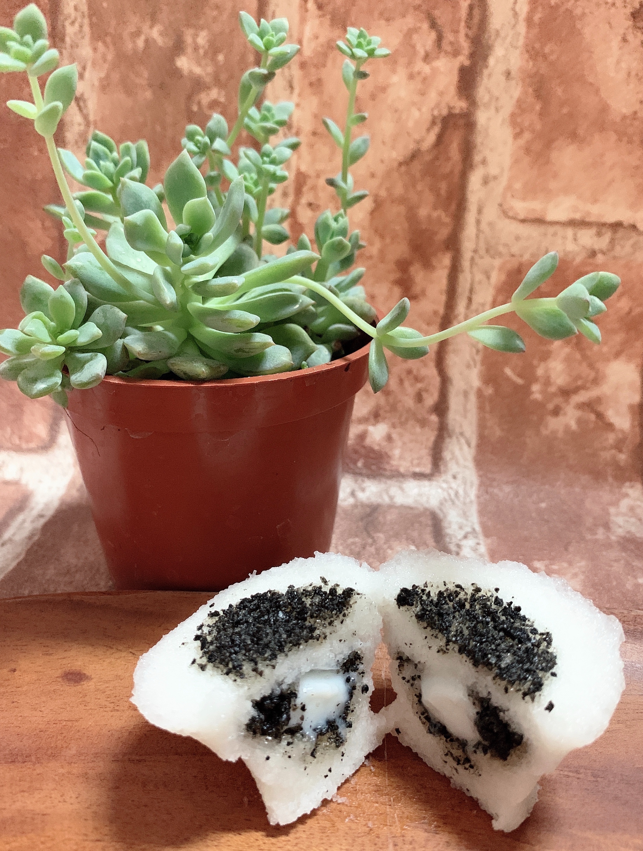 芝麻QQ狀元糕＋榛果巧克力QQ狀元糕