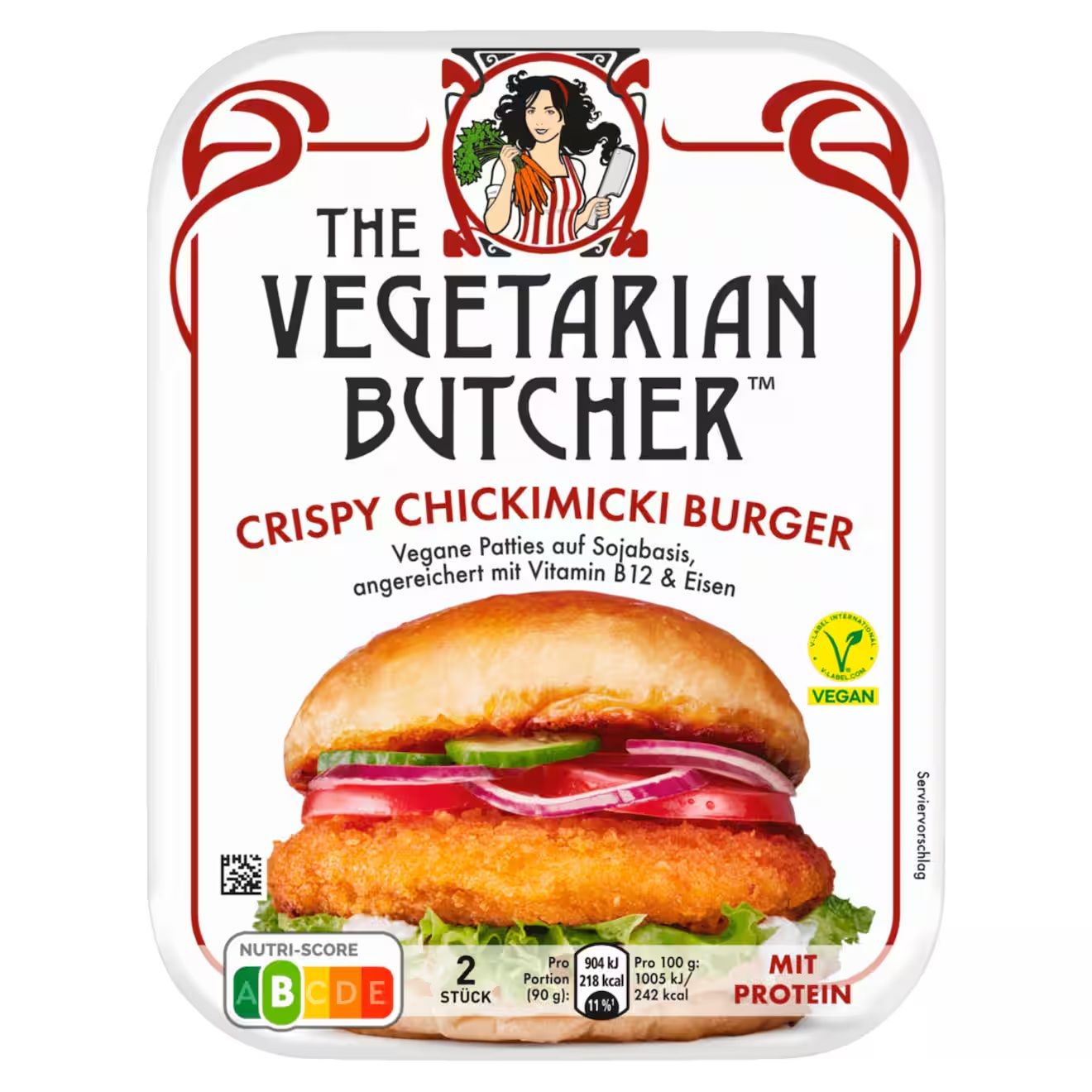 The Vegetarian Butcher 素食屠夫--麥香基 2片 180g