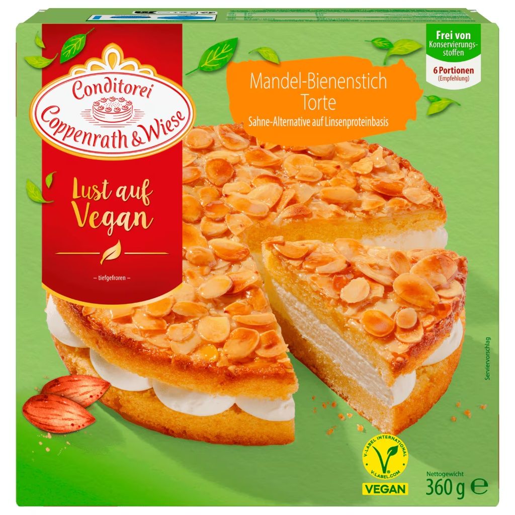 Coppenrath ＆ Wiese 全素杏仁風密蛋糕 360g