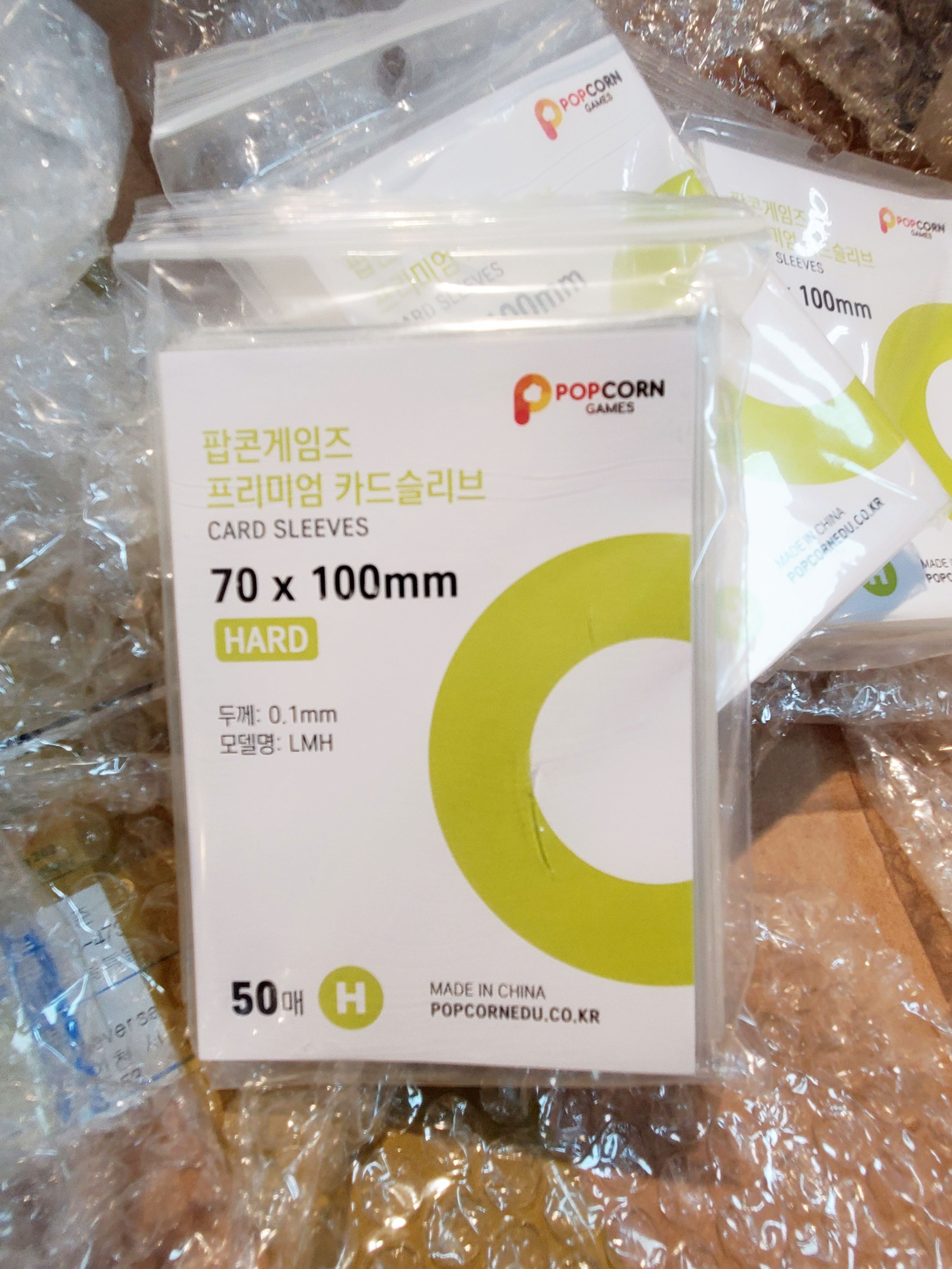 爆米花卡膜 卡套（50入）