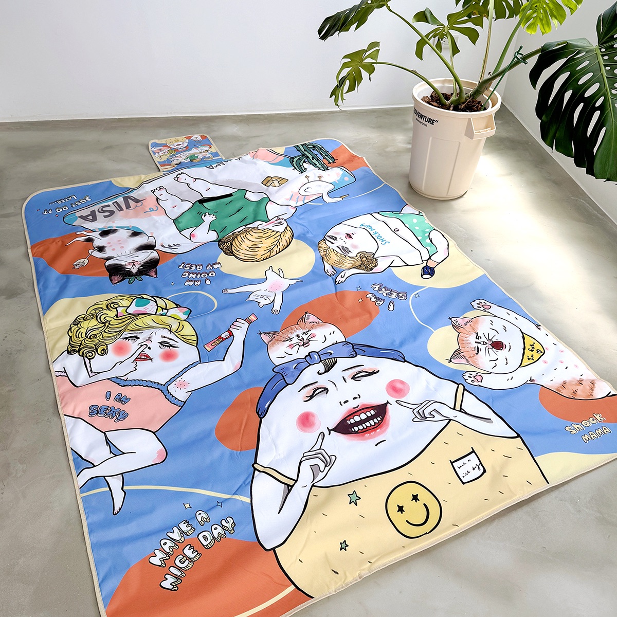 6折/9.9成新 展示品出清/蛋定人生 防水野餐墊