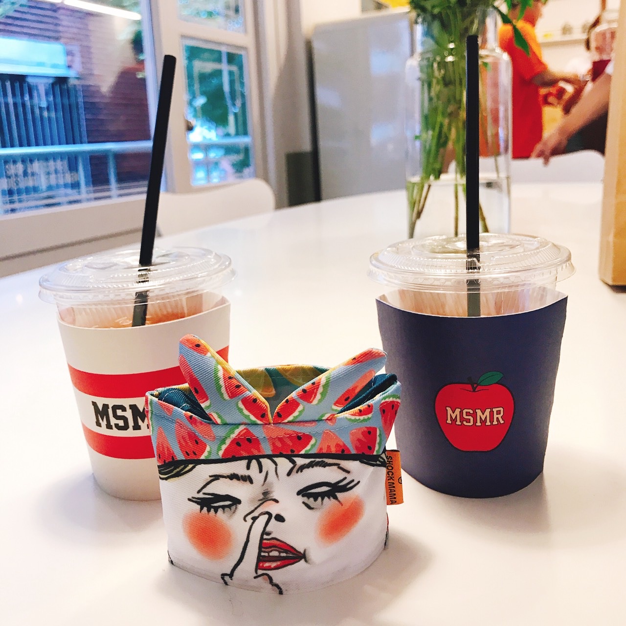 蛋定姐飲料環保杯套 - 雙面兩用款