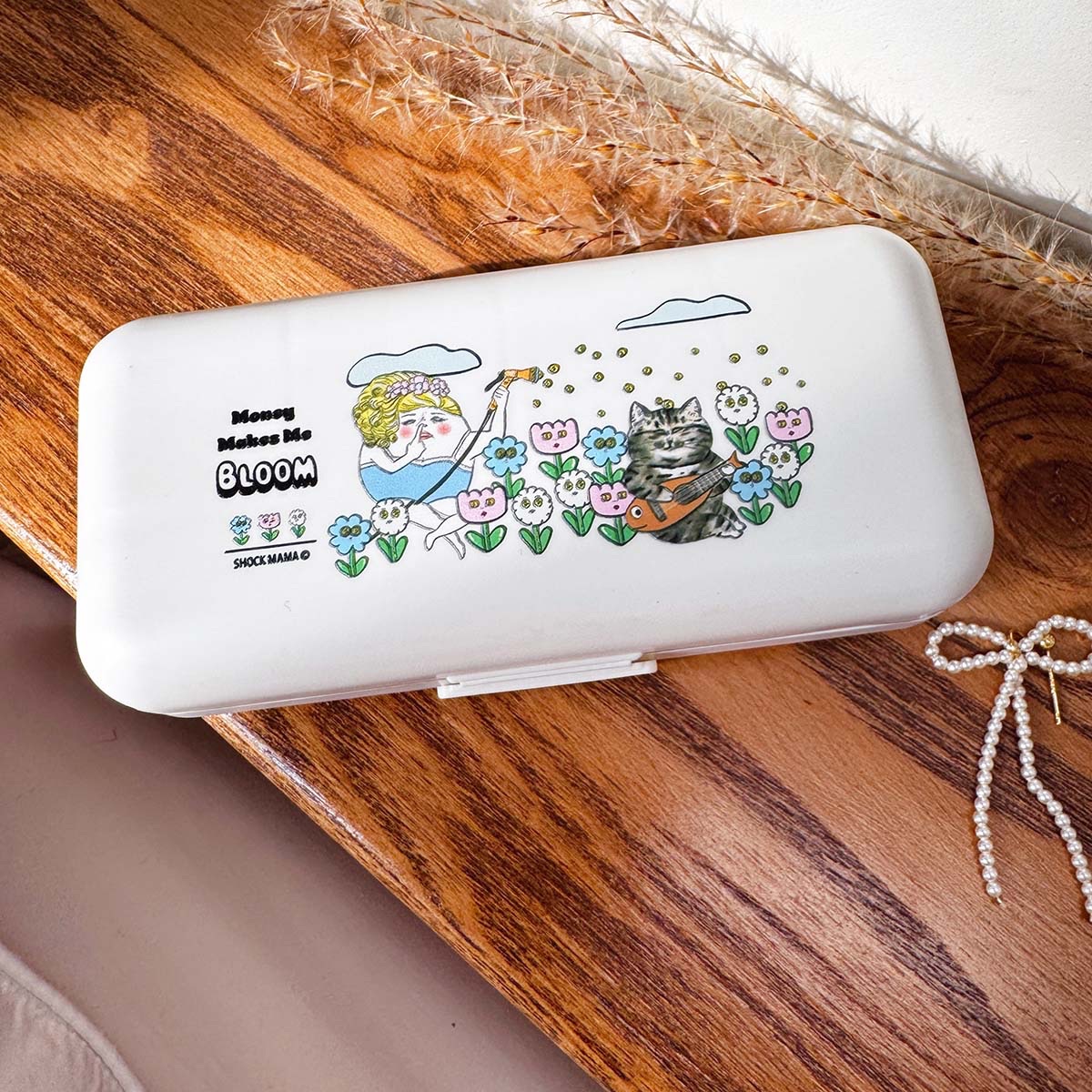 Money makes me bloom  收納盒 藥盒