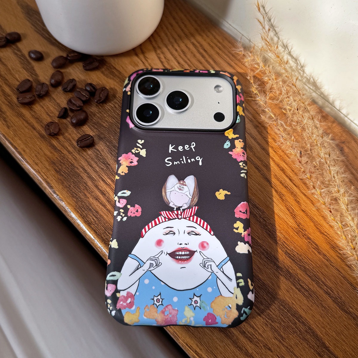 【Magsafe 磁吸手機殻】Keep Smiling - iPhone 15-17 雙層手機殼