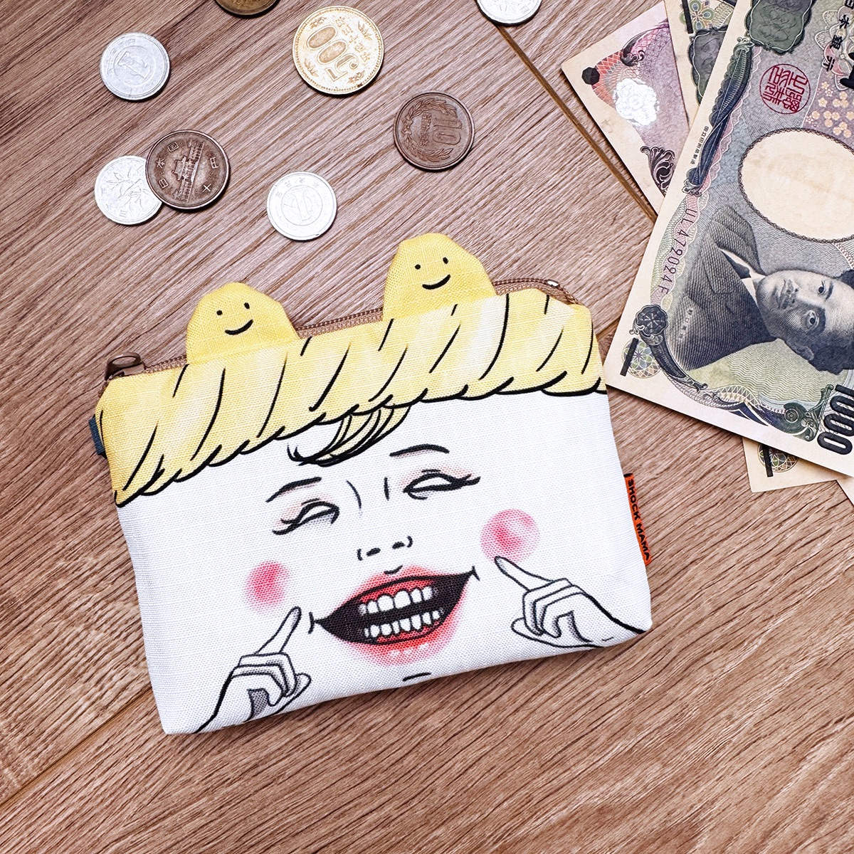 NEW 微笑蛋寶 卡套零錢包