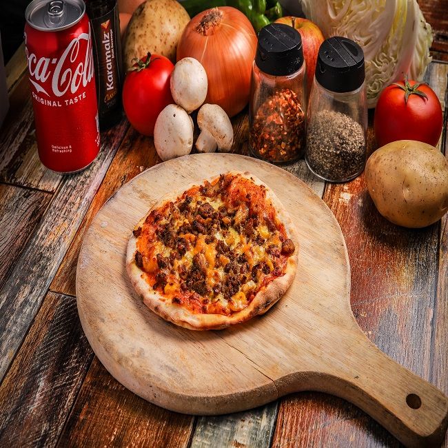 Pooz冷凍披薩印度咖哩雞