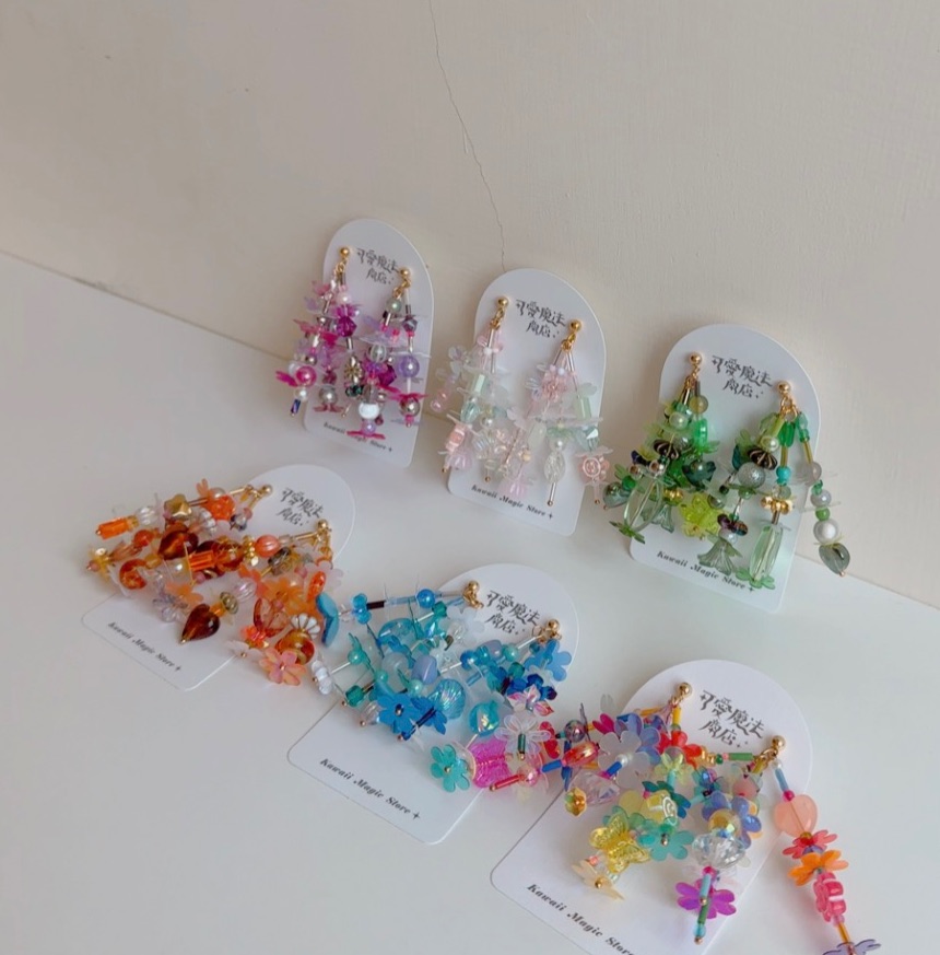 花束💐系列耳環 請先討論或備註顏色