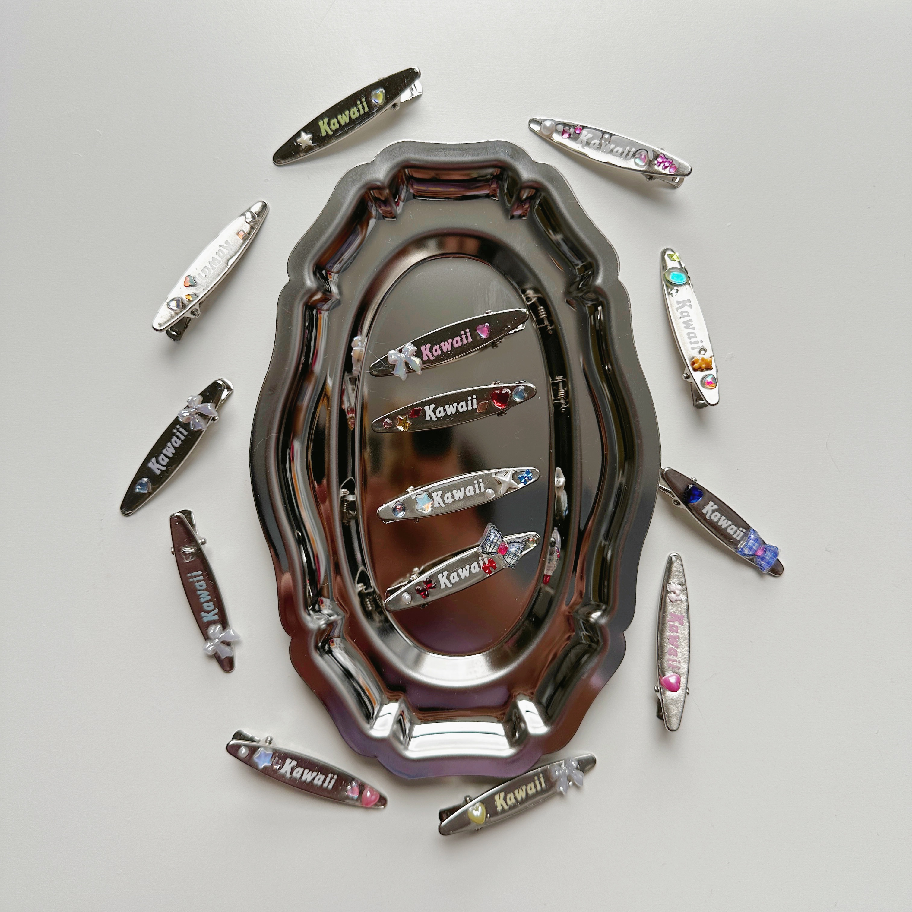 kawaii合金髮夾 不可指定款式隨機出貨 加購制單獨購買會取消訂單